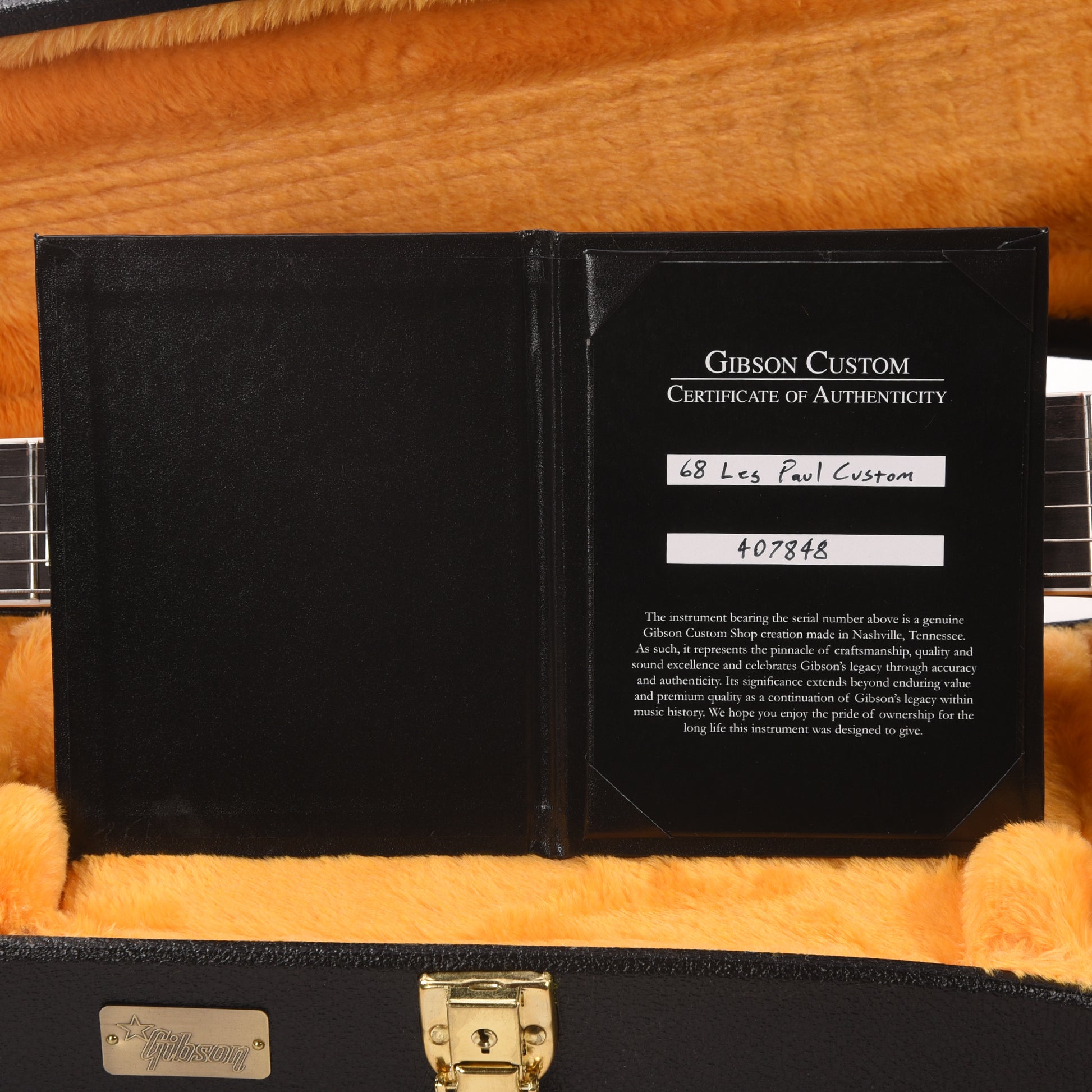 Gibson Custom Shop 1968 Les Paul Custom "CME Spec" Antique Brunswick Blue Sparkle VOS w/Grovers Electric Guitars / Solid Body
