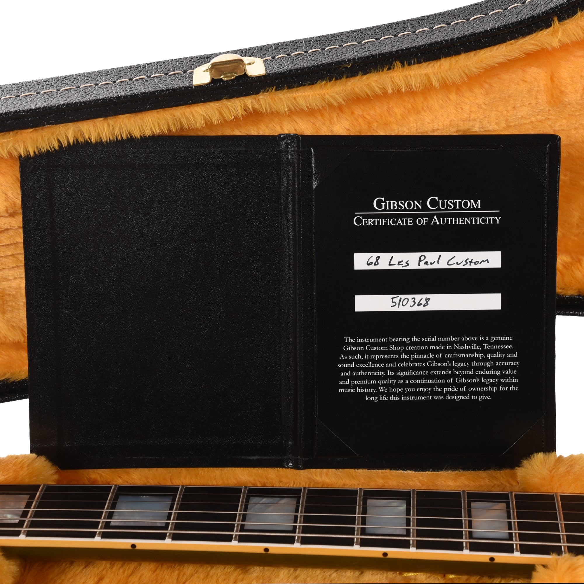 Gibson Custom Shop 1968 Les Paul Custom 