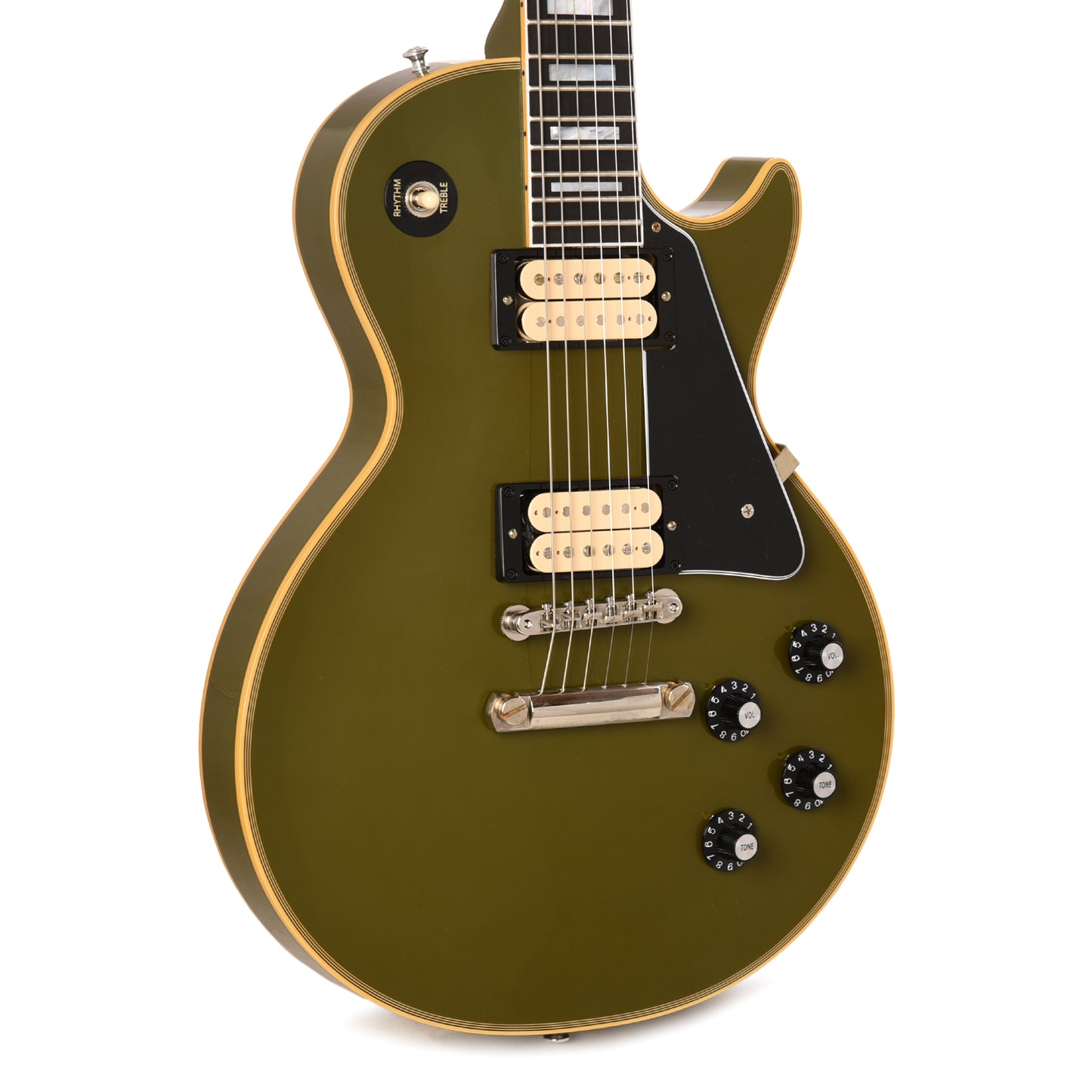 Gibson Custom Shop 1968 Les Paul Custom "CME Spec" Antique Olive Drab VOS w/Double Classic White Custom "S" Buckers Electric Guitars / Solid Body