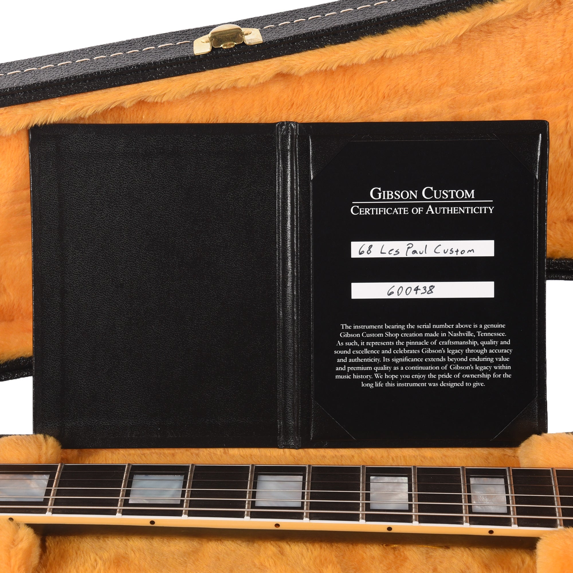 Gibson Custom Shop 1968 Les Paul Custom 