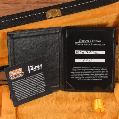 Gibson Custom Shop 1968 Les Paul Custom "CME Spec" Brunswick Blue 2025 LEFTY Electric Guitars / Solid Body