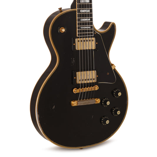 Gibson Custom Shop 1968 Les Paul Custom "CME Spec" Ebony Murphy Lab Heavy Aged w/Chambered Body & Custom "S" Buckers Electric Guitars / Solid Body