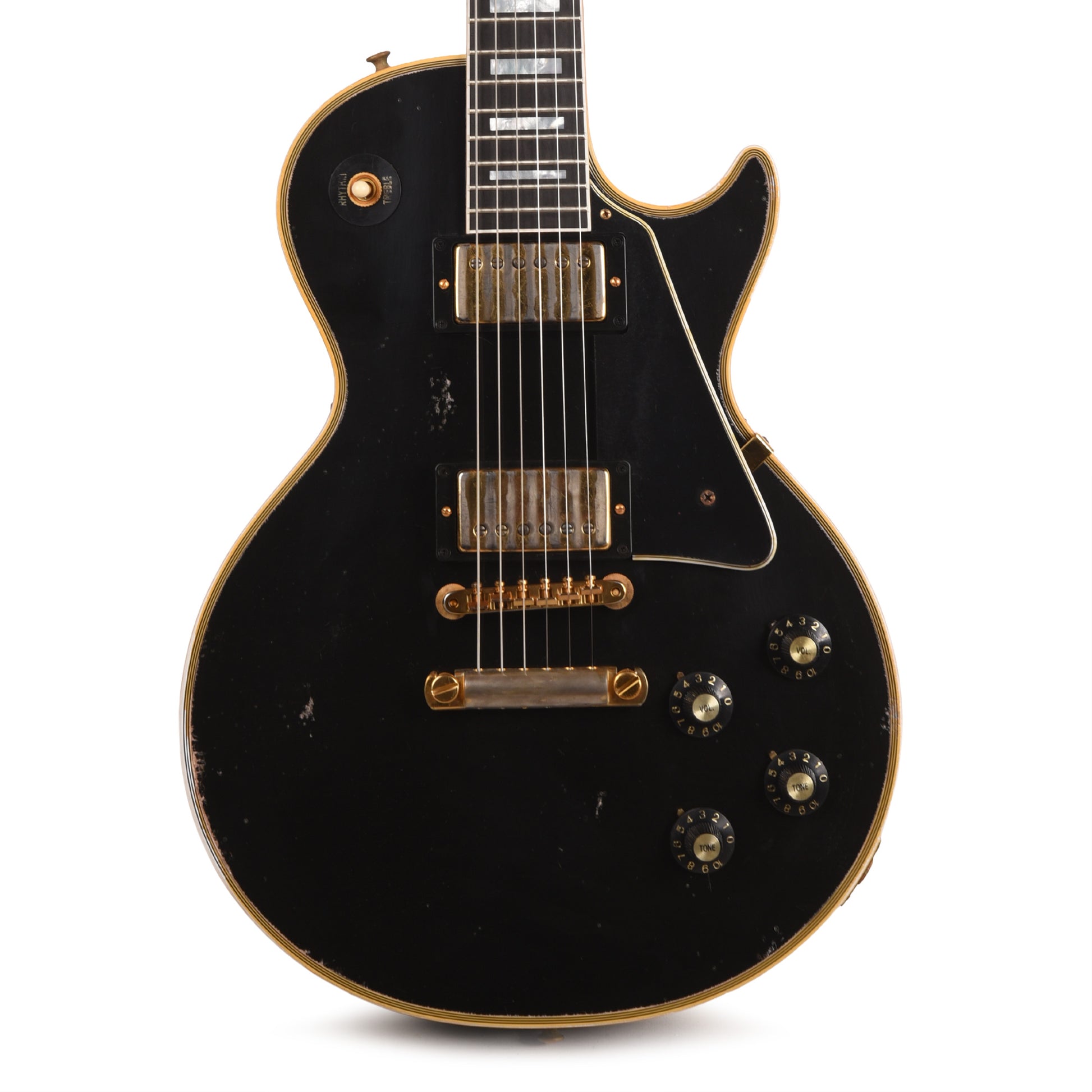 Gibson Custom Shop 1968 Les Paul Custom "CME Spec" Ebony Murphy Lab Heavy Aged w/Chambered Body & Custom "S" Buckers Electric Guitars / Solid Body
