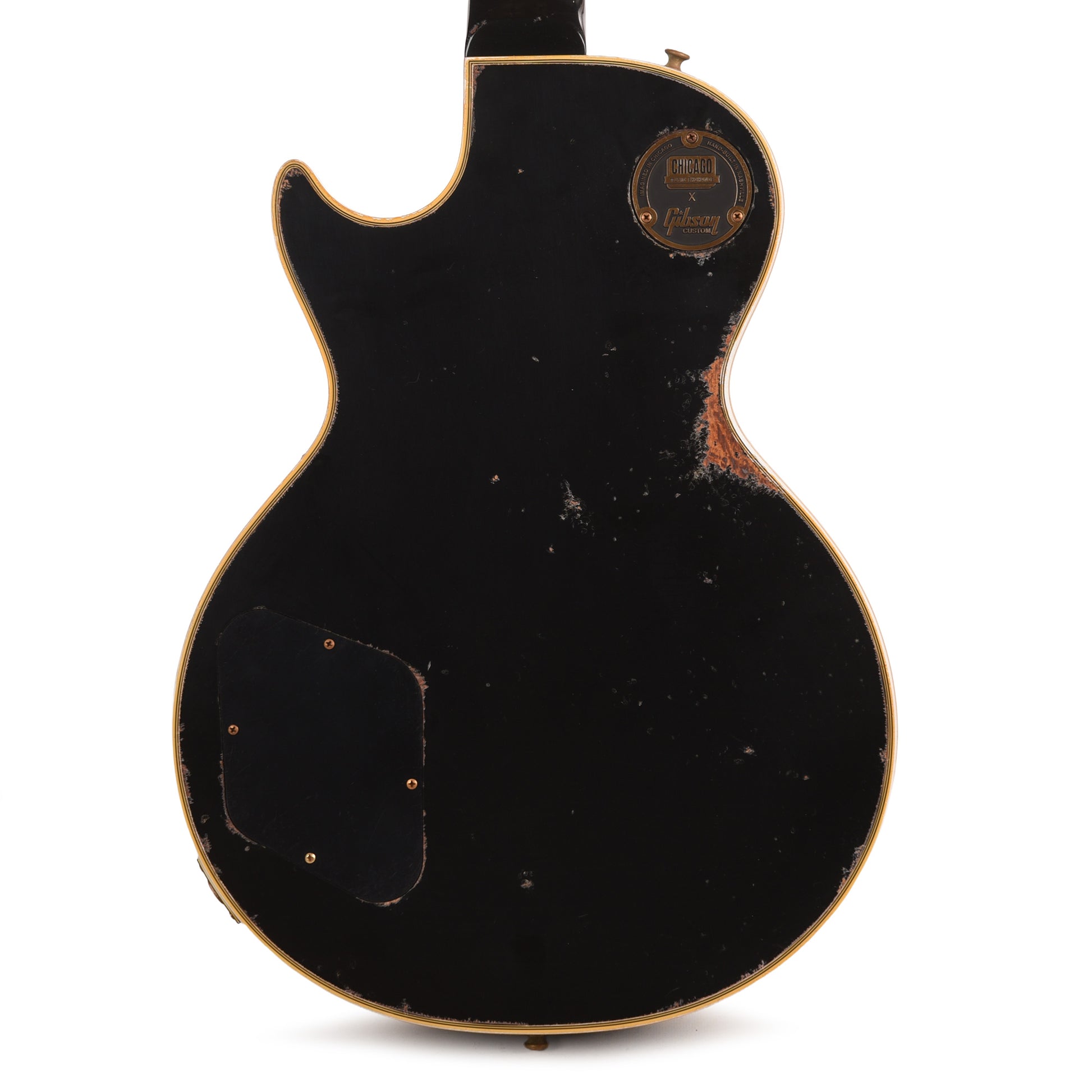 Gibson Custom Shop 1968 Les Paul Custom "CME Spec" Ebony Murphy Lab Heavy Aged w/Chambered Body & Custom "S" Buckers Electric Guitars / Solid Body
