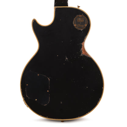 Gibson Custom Shop 1968 Les Paul Custom "CME Spec" Ebony Murphy Lab Heavy Aged w/Chambered Body & Custom "S" Buckers Electric Guitars / Solid Body