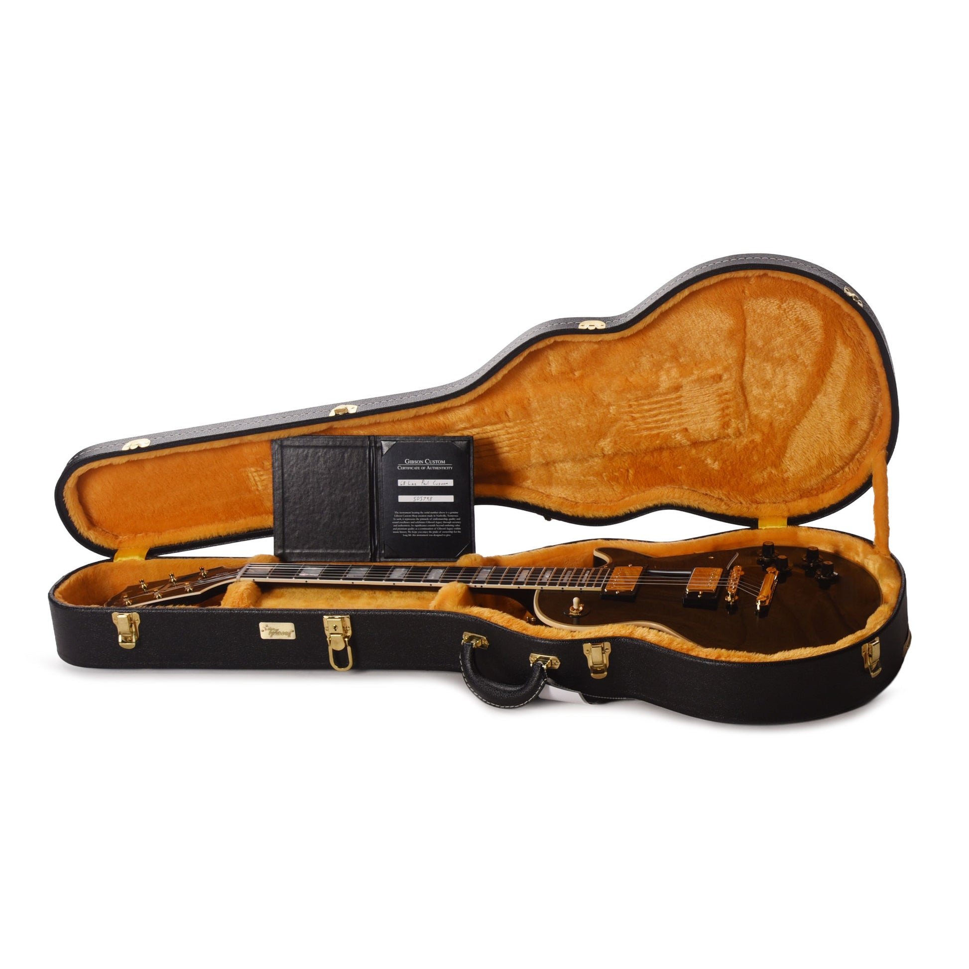 Gibson Custom Shop 1968 Les Paul Custom "CME Spec" Ebony VOS Electric Guitars / Solid Body