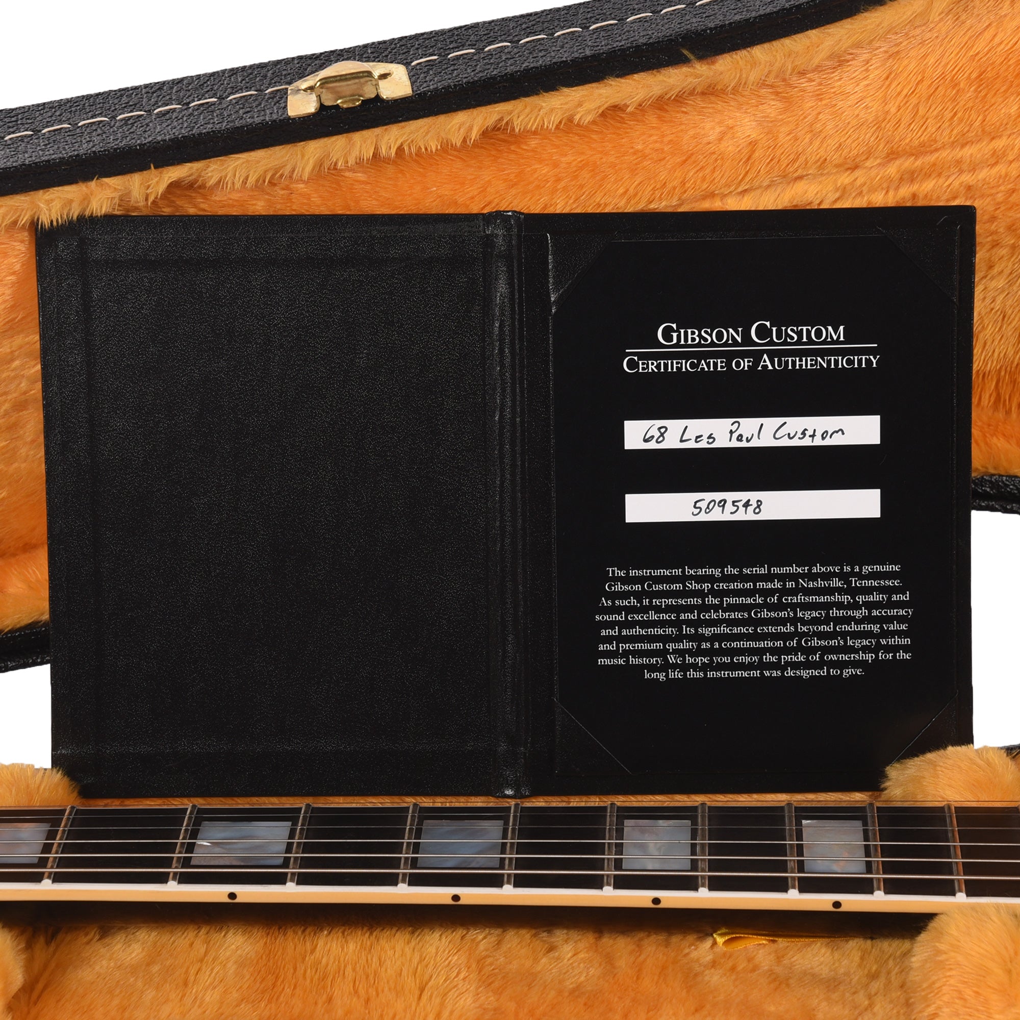 Gibson Custom Shop 1968 Les Paul Custom 