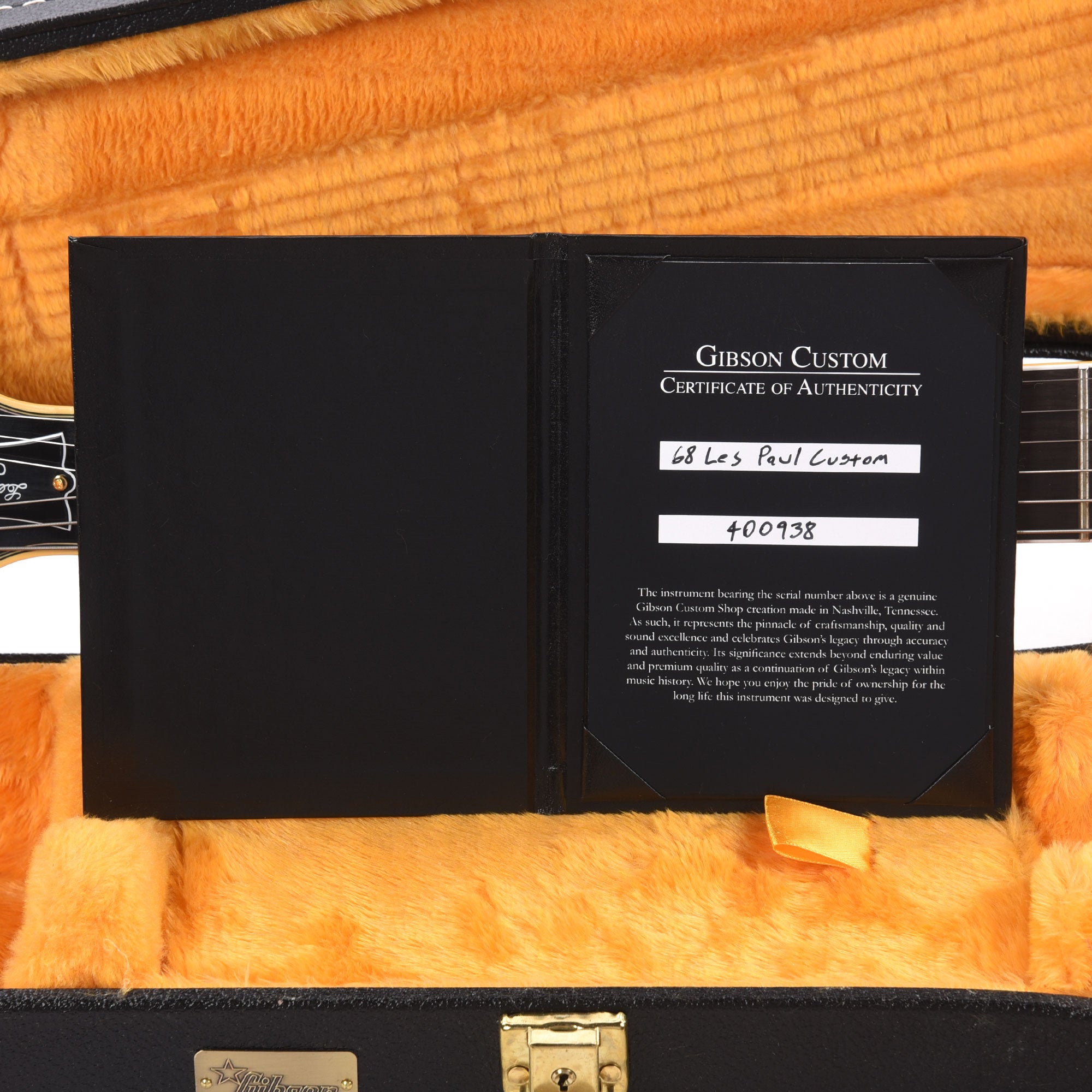 Gibson Custom Shop 1968 Les Paul Custom 