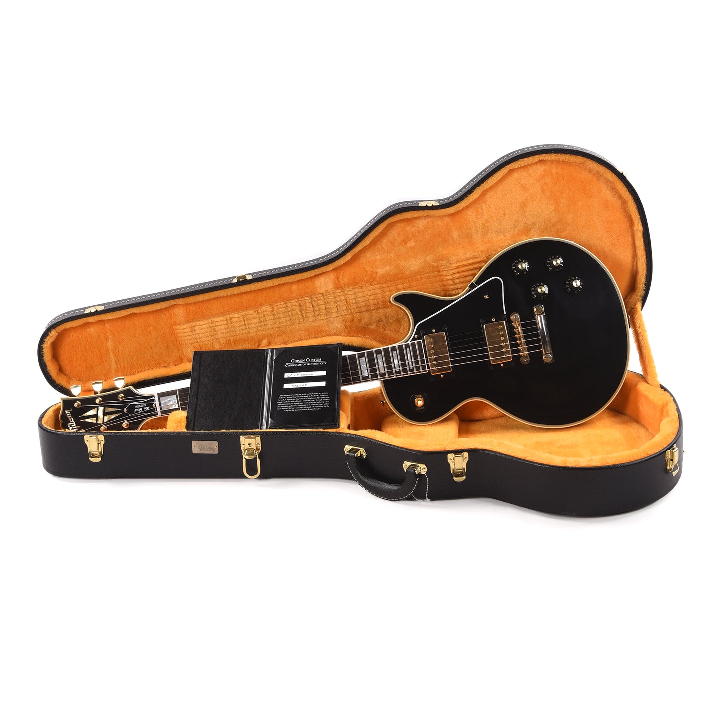 Gibson Custom Shop 1968 Les Paul Custom "CME Spec" Ebony VOS Electric Guitars / Solid Body