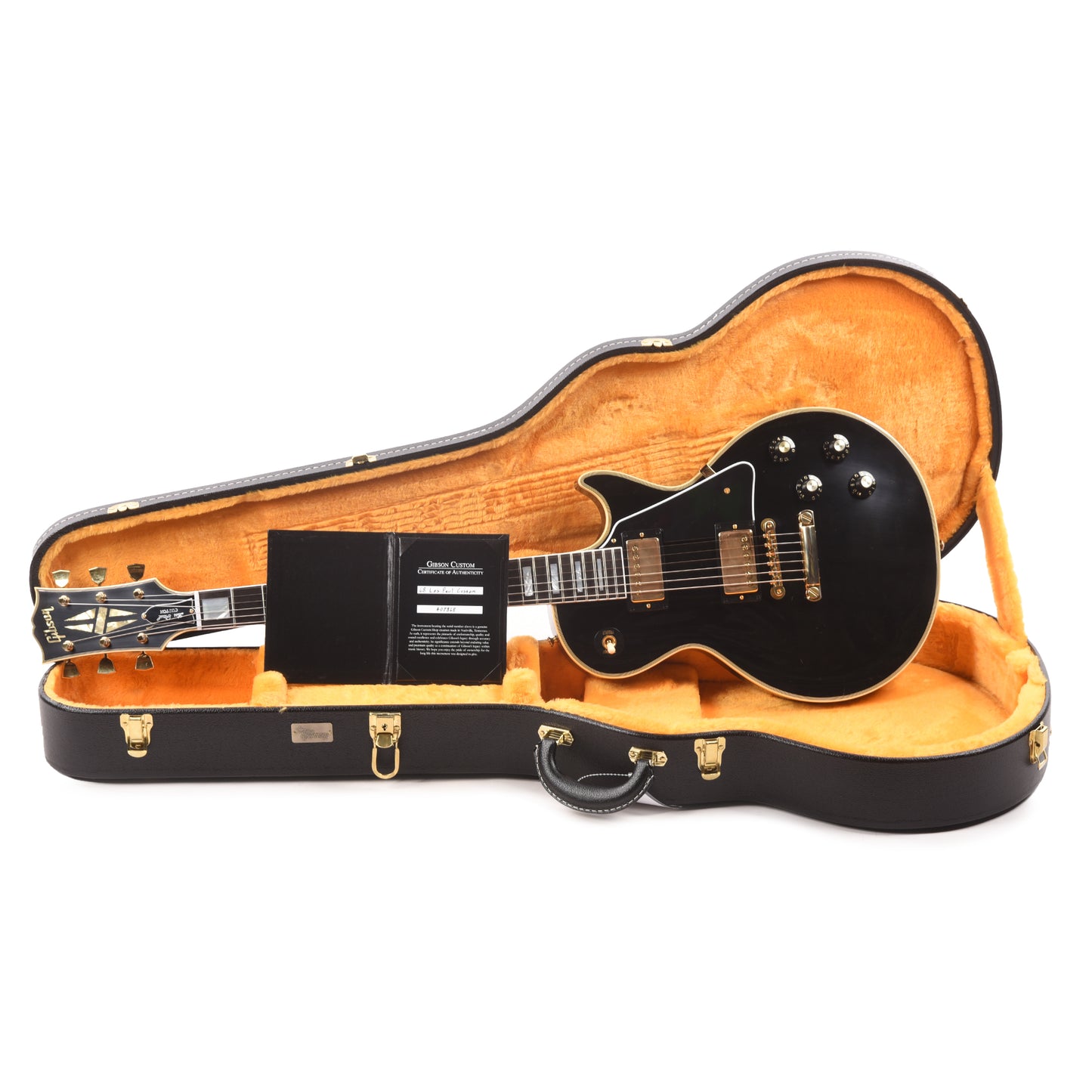 Gibson Custom Shop 1968 Les Paul Custom "CME Spec" Ebony VOS Electric Guitars / Solid Body