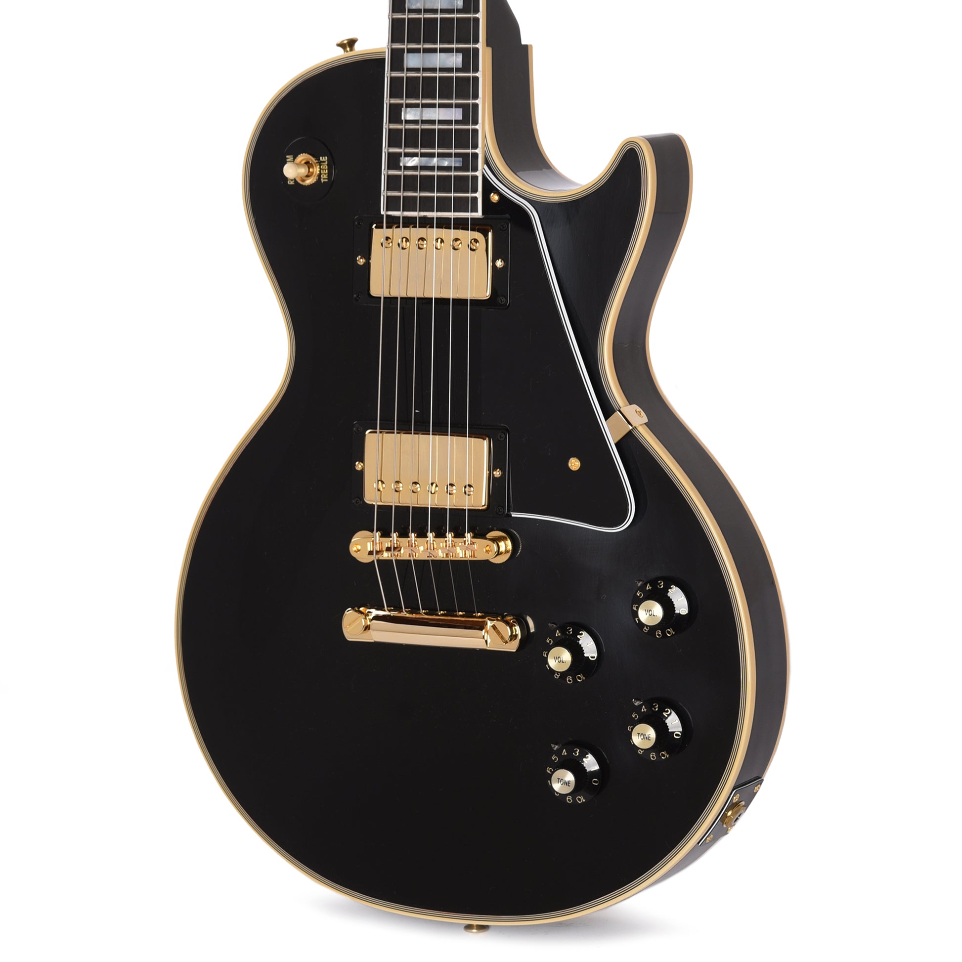 Gibson Custom Shop 1968 Les Paul Custom "CME Spec" Ebony VOS w/Chambered Body Electric Guitars / Solid Body