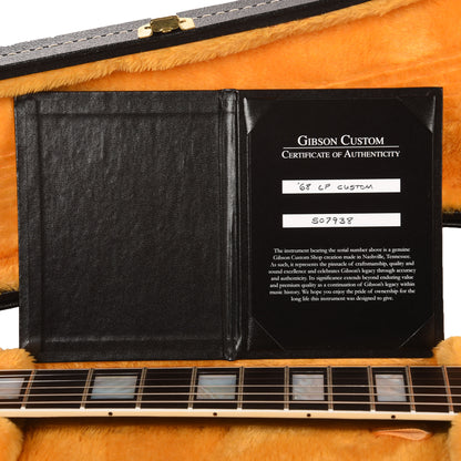 Gibson Custom Shop 1968 Les Paul Custom "CME Spec" Ebony VOS w/Custom "S" Buckers Electric Guitars / Solid Body