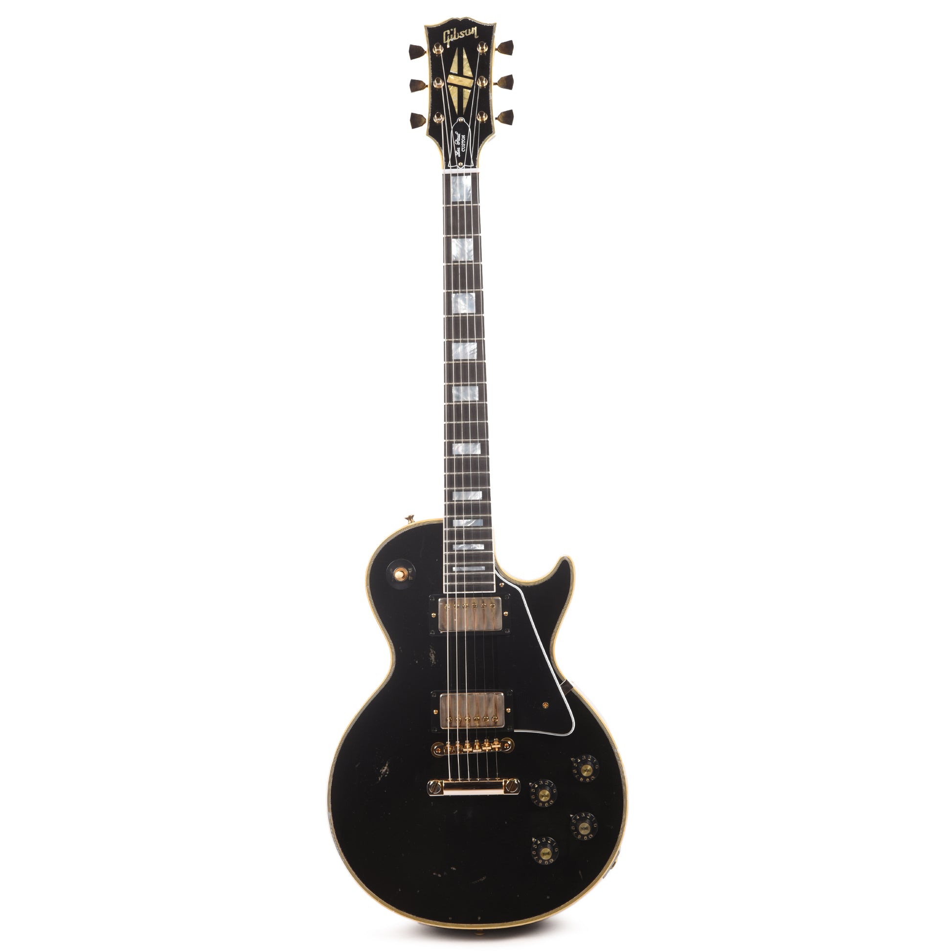 Gibson Custom Shop 1968 Les Paul Custom "CME Spec" Heavy Antique Ebony Murphy Lab Heavy Aged Electric Guitars / Solid Body