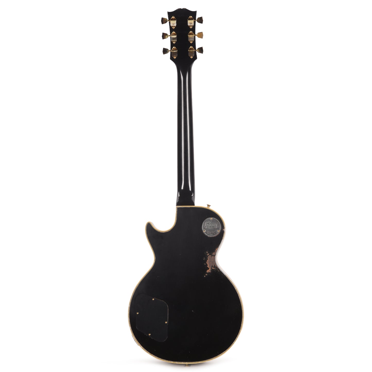 Gibson Custom Shop 1968 Les Paul Custom "CME Spec" Heavy Antique Ebony Murphy Lab Heavy Aged Electric Guitars / Solid Body