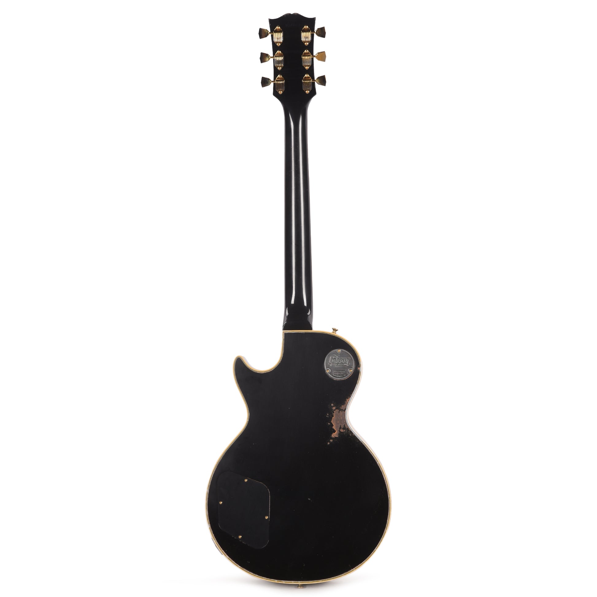 Gibson Custom Shop 1968 Les Paul Custom "CME Spec" Heavy Antique Ebony Murphy Lab Heavy Aged Electric Guitars / Solid Body