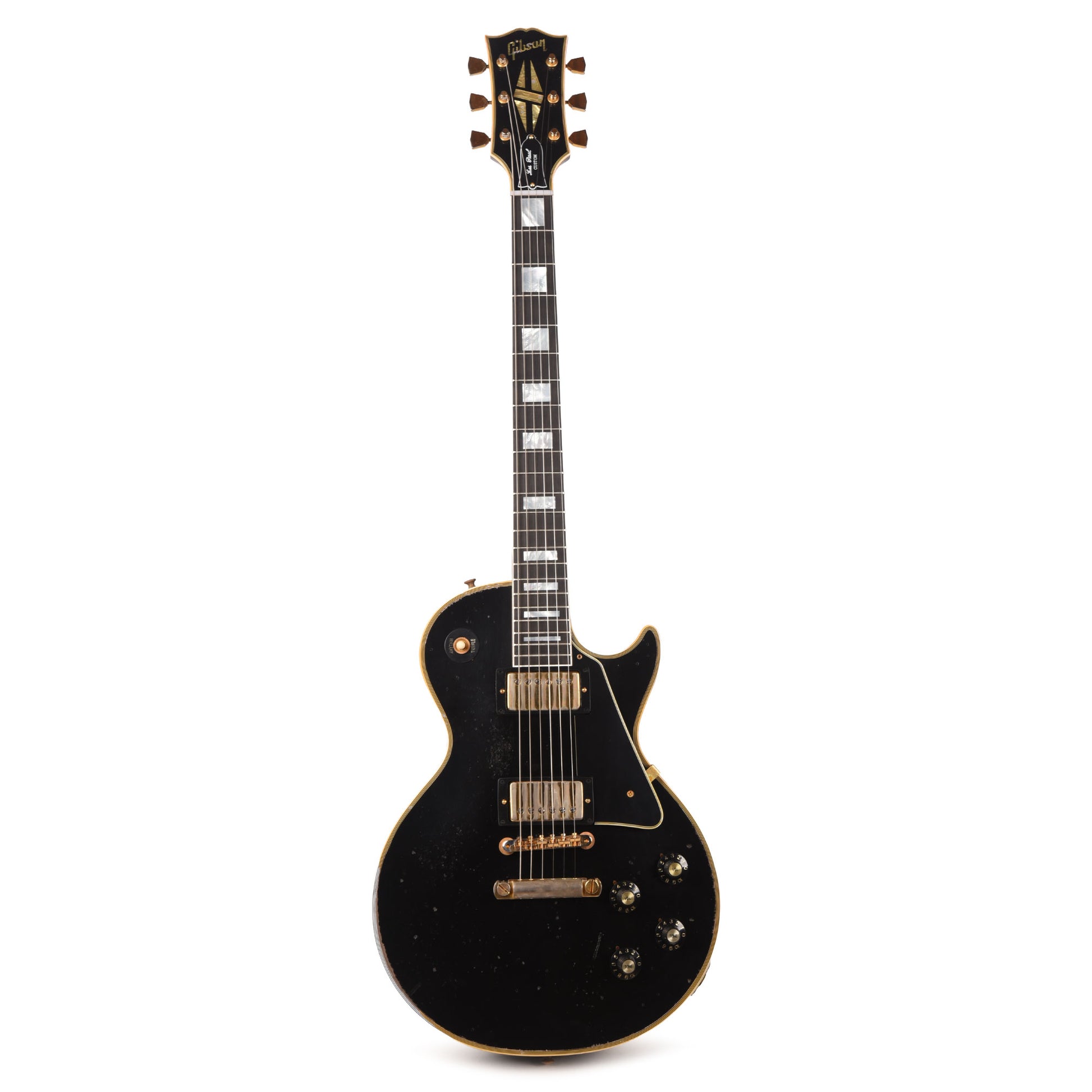 Gibson Custom Shop 1968 Les Paul Custom "CME Spec" Heavy Antique Ebony Murphy Lab Heavy Aged Electric Guitars / Solid Body