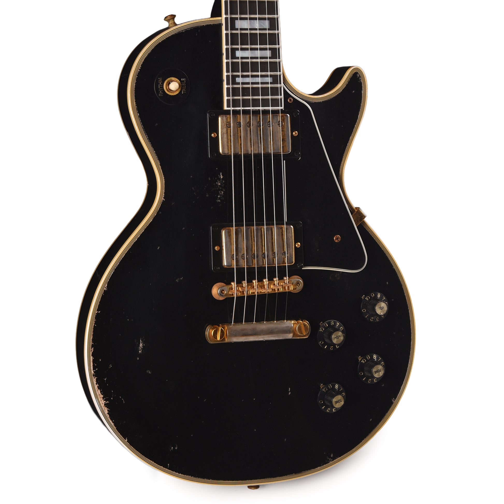 Gibson Custom Shop 1968 Les Paul Custom "CME Spec" Heavy Antique Ebony Murphy Lab Heavy Aged Electric Guitars / Solid Body