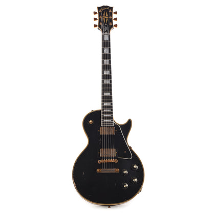 Gibson Custom Shop 1968 Les Paul Custom "CME Spec" Heavy Antique Ebony Murphy Lab Heavy Aged Electric Guitars / Solid Body