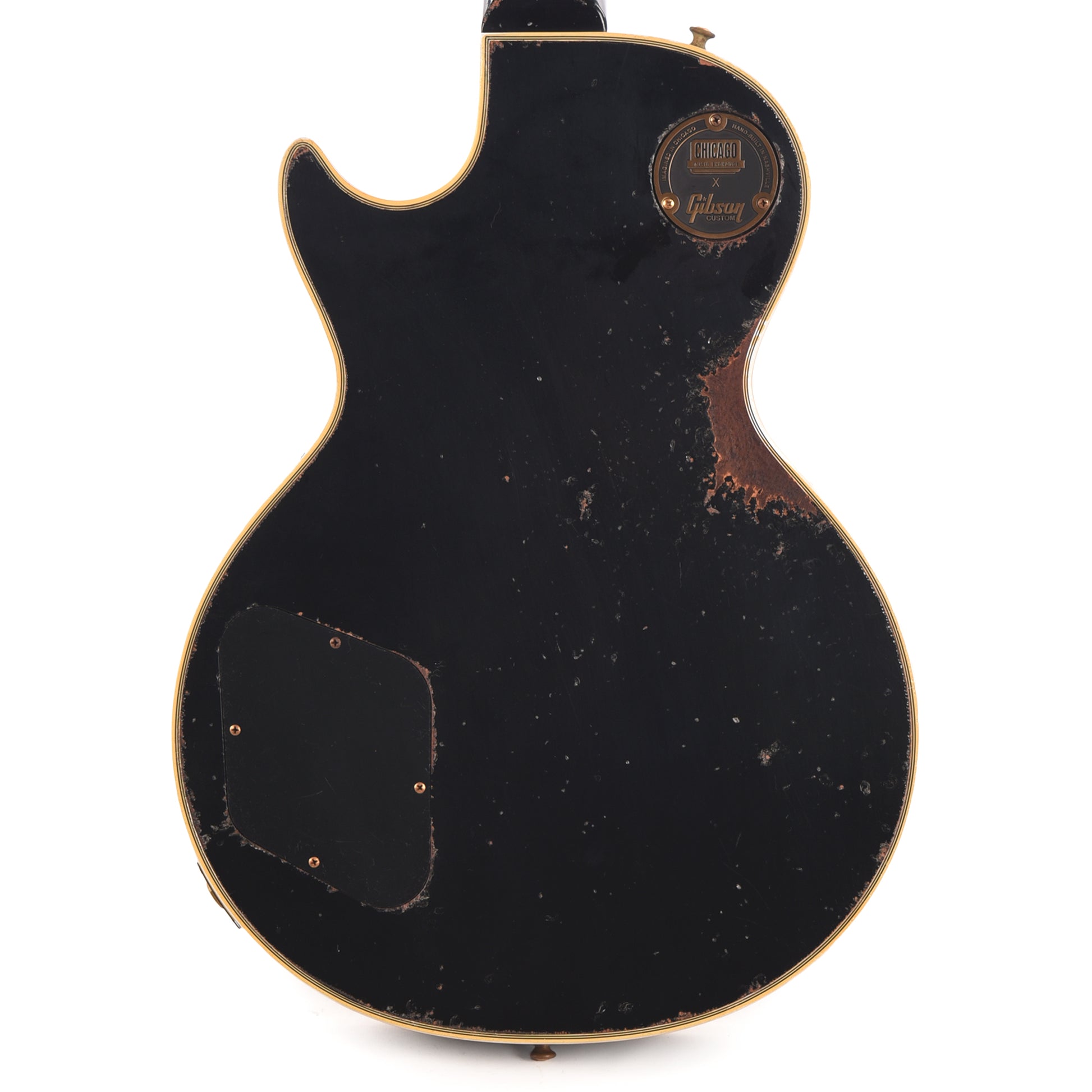 Gibson Custom Shop 1968 Les Paul Custom "CME Spec" Heavy Antique Ebony Murphy Lab Heavy Aged Electric Guitars / Solid Body