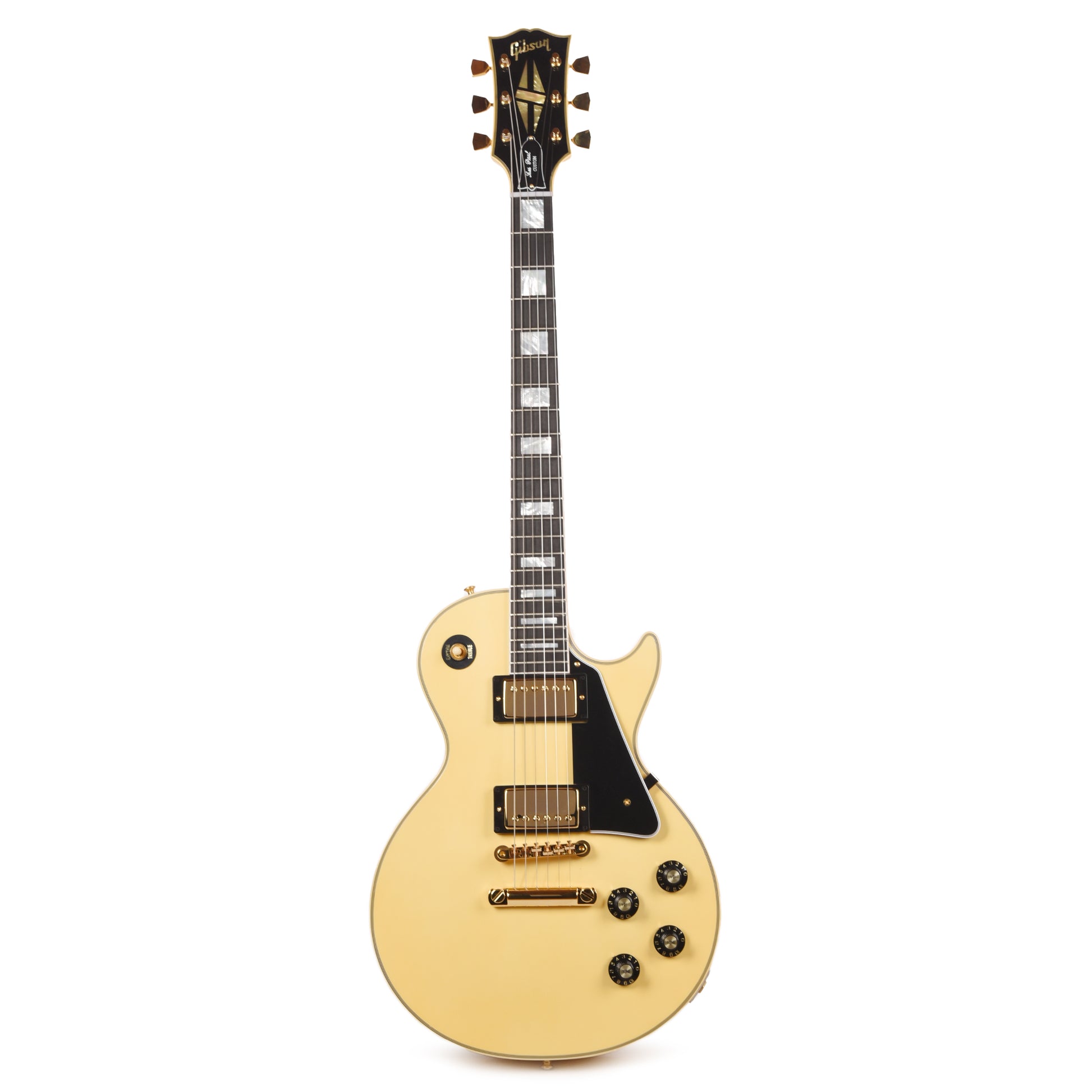 Gibson Custom Shop 1968 Les Paul Custom "CME Spec" Heavy Antique White VOS Electric Guitars / Solid Body