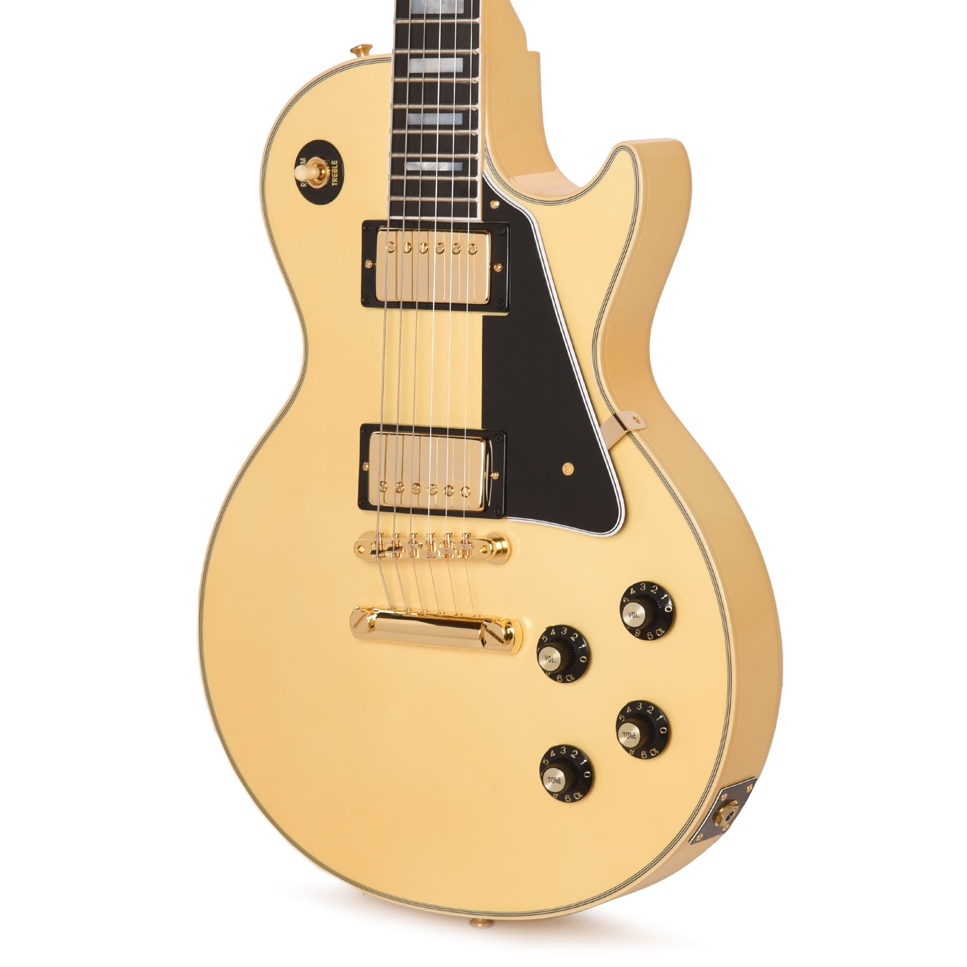 Gibson Custom Shop 1968 Les Paul Custom "CME Spec" Heavy Antique White VOS Electric Guitars / Solid Body