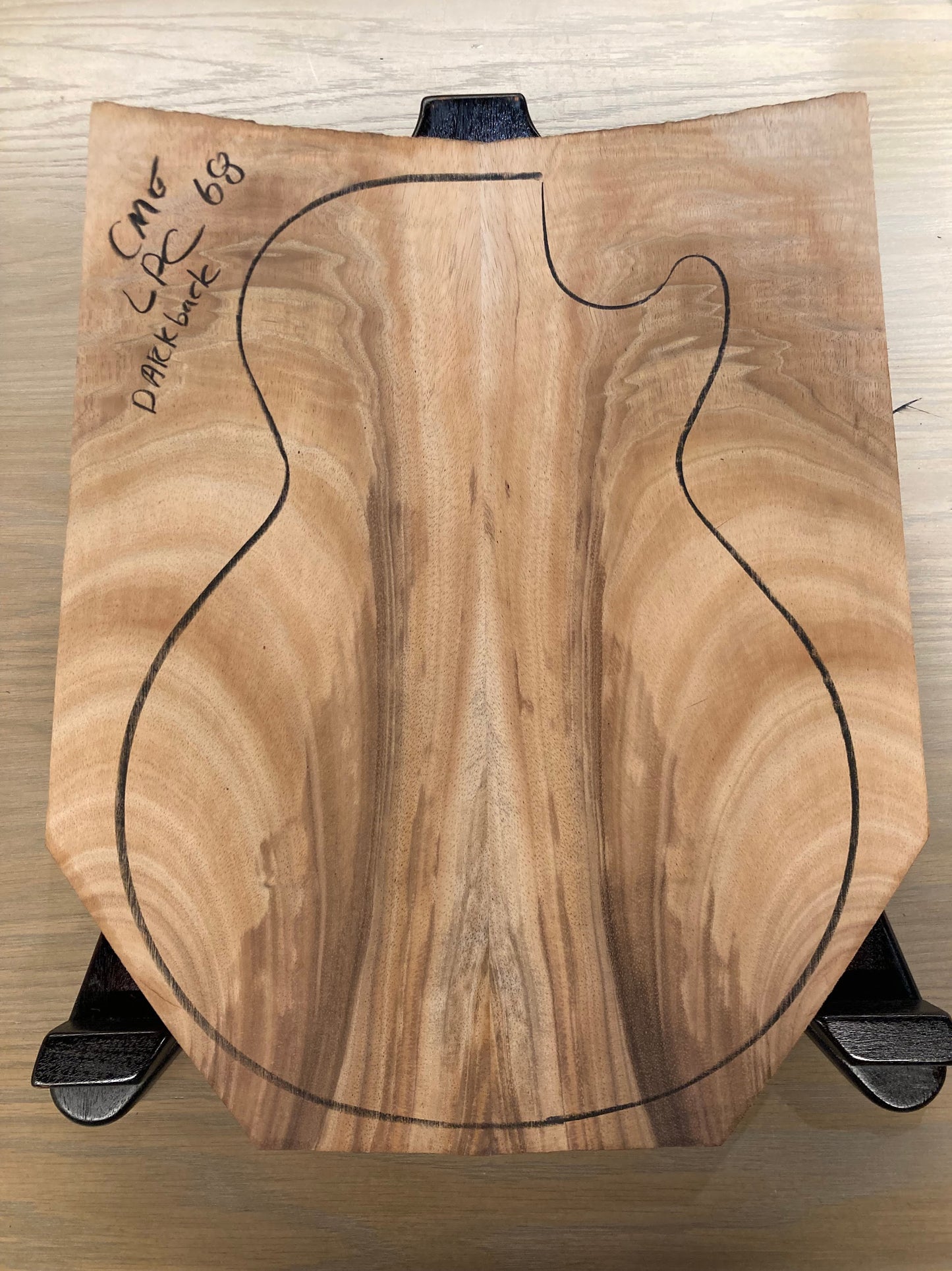 Gibson Custom Shop 1968 Les Paul Custom "CME Spec" Koa Natural Darkback VOS w/Gold Hardware Electric Guitars / Solid Body