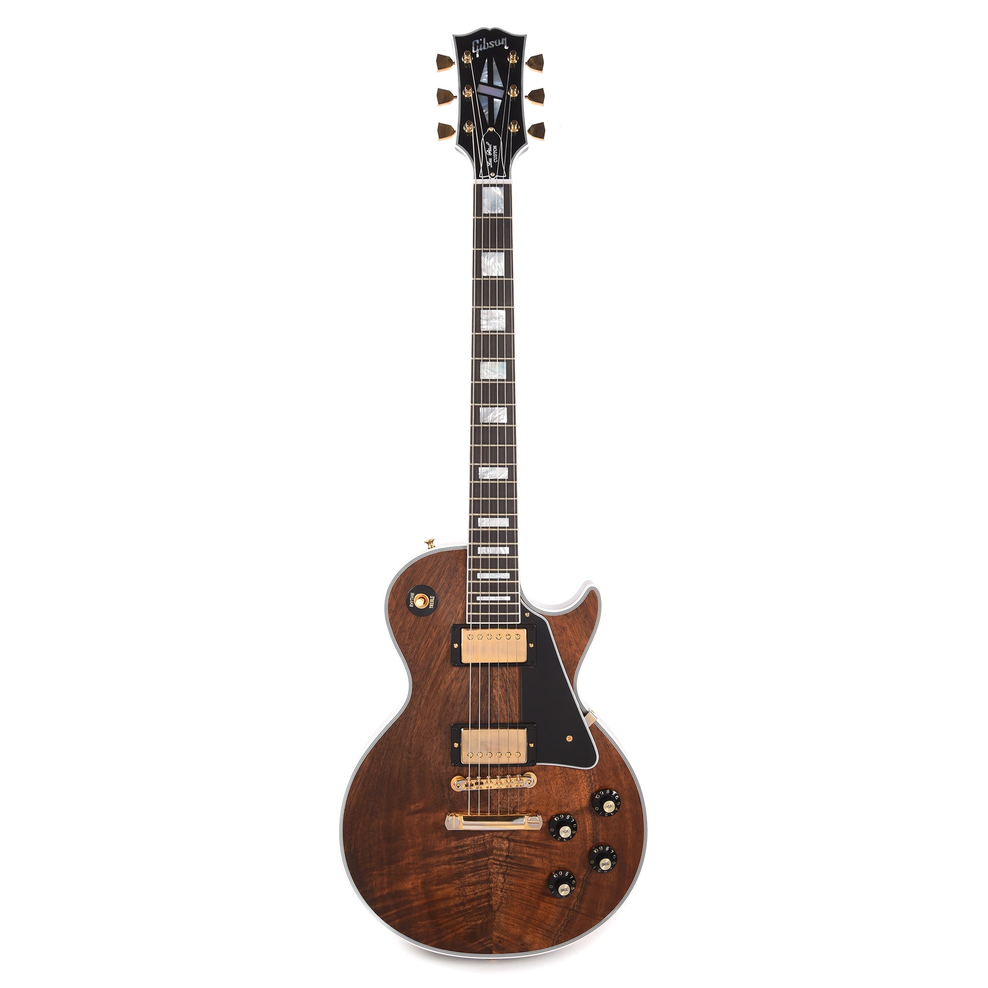 Gibson Custom Shop 1968 Les Paul Custom "CME Spec" Koa Natural Darkback VOS w/Gold Hardware Electric Guitars / Solid Body