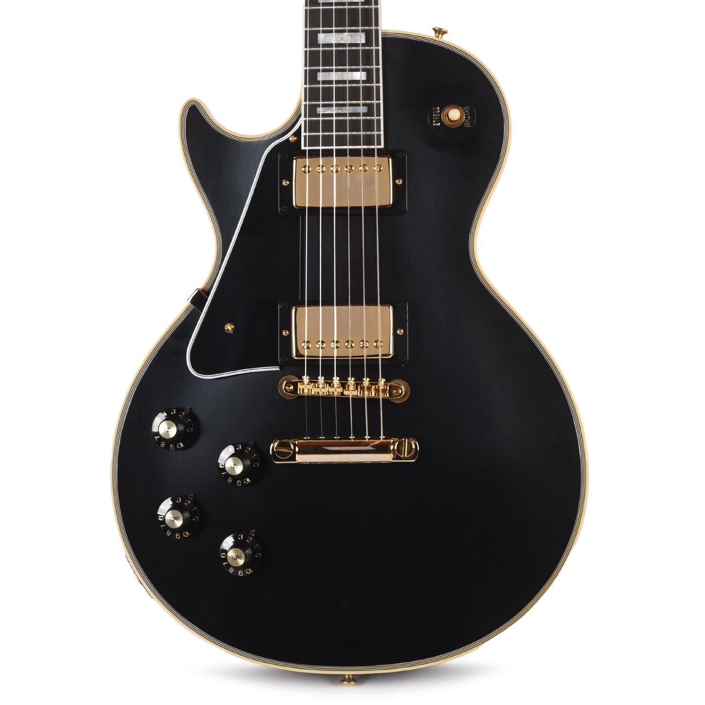 Gibson Custom Shop 1968 Les Paul Custom "CME Spec" LEFTY Ebony VOS Electric Guitars / Solid Body