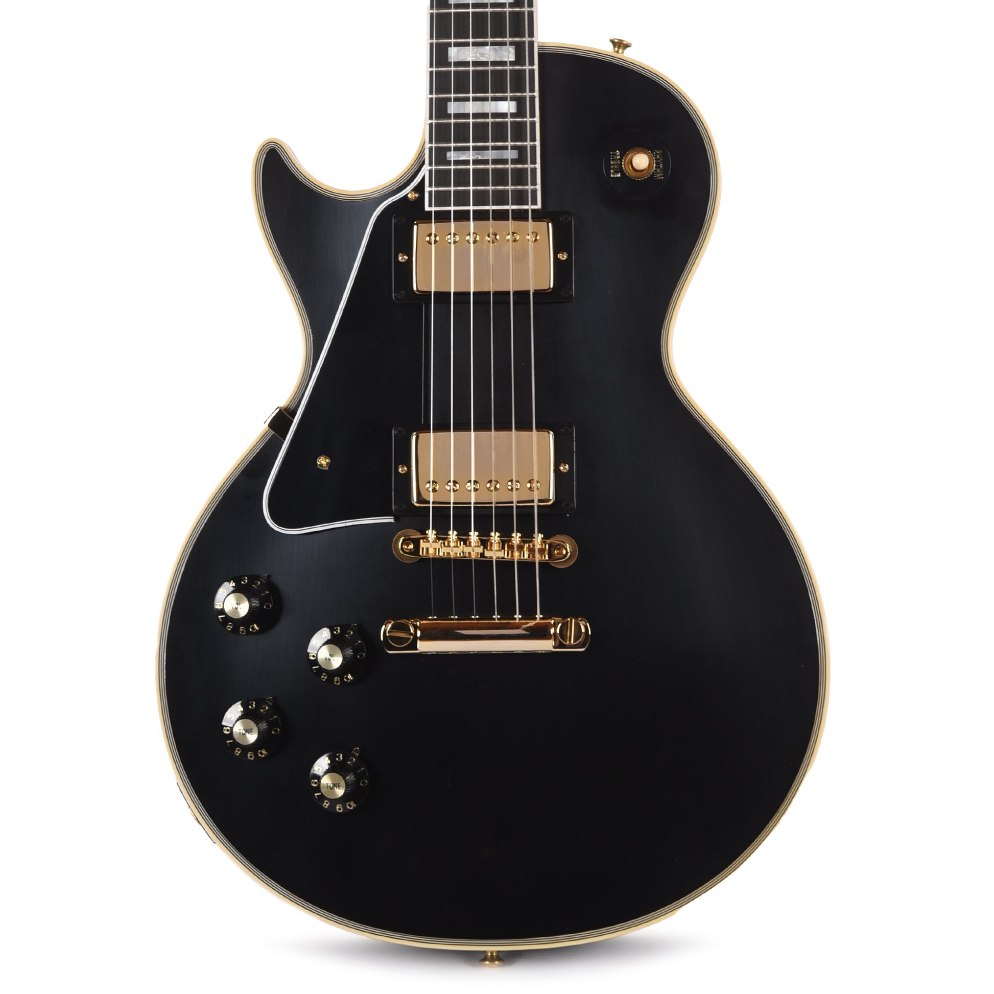 Gibson Custom Shop 1968 Les Paul Custom "CME Spec" LEFTY Ebony VOS Electric Guitars / Solid Body