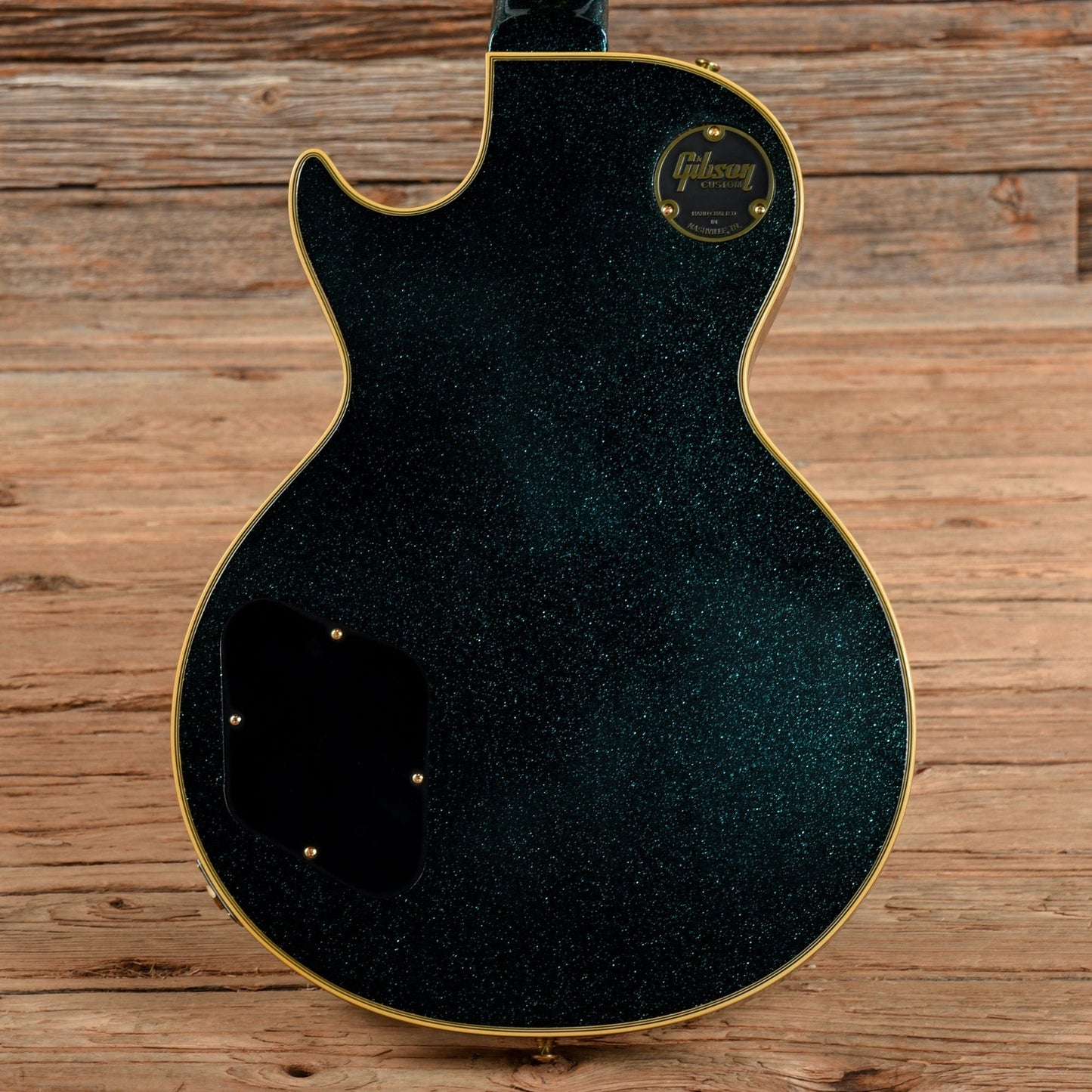 Gibson Custom Shop 1968 Les Paul Custom "CME Spec" VOS Antique Brunswick Blue Sparkle w/Gold Hardware & Grovers Electric Guitars / Solid Body