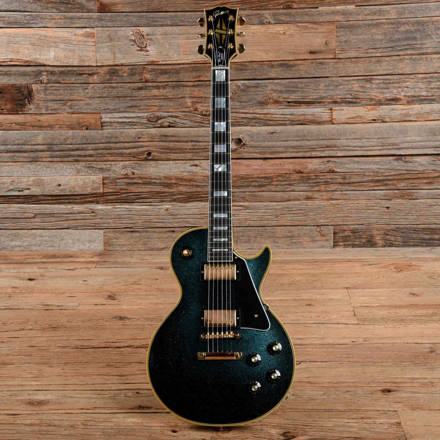 Gibson Custom Shop 1968 Les Paul Custom "CME Spec" VOS Antique Brunswick Blue Sparkle w/Gold Hardware & Grovers Electric Guitars / Solid Body
