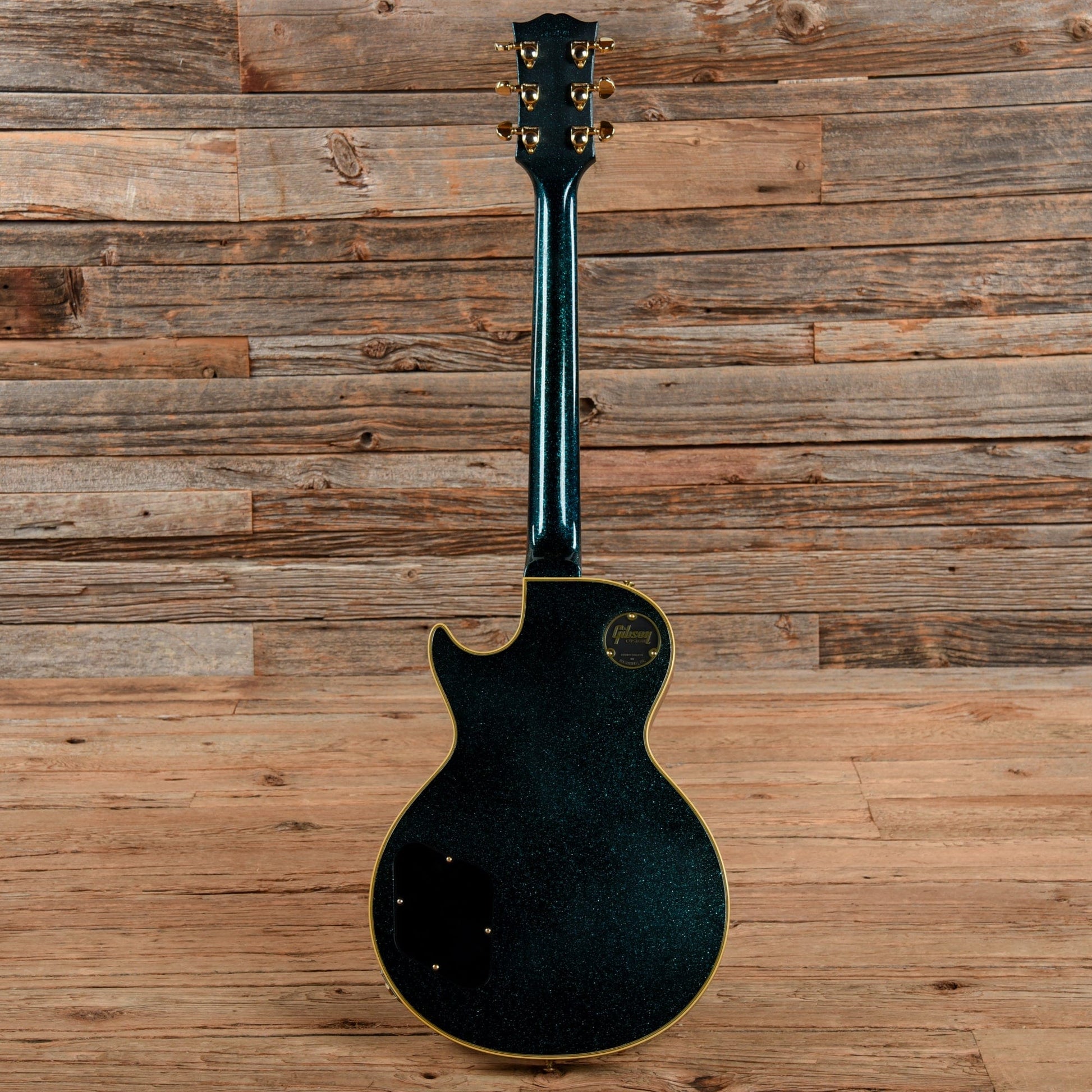 Gibson Custom Shop 1968 Les Paul Custom "CME Spec" VOS Antique Brunswick Blue Sparkle w/Gold Hardware & Grovers Electric Guitars / Solid Body