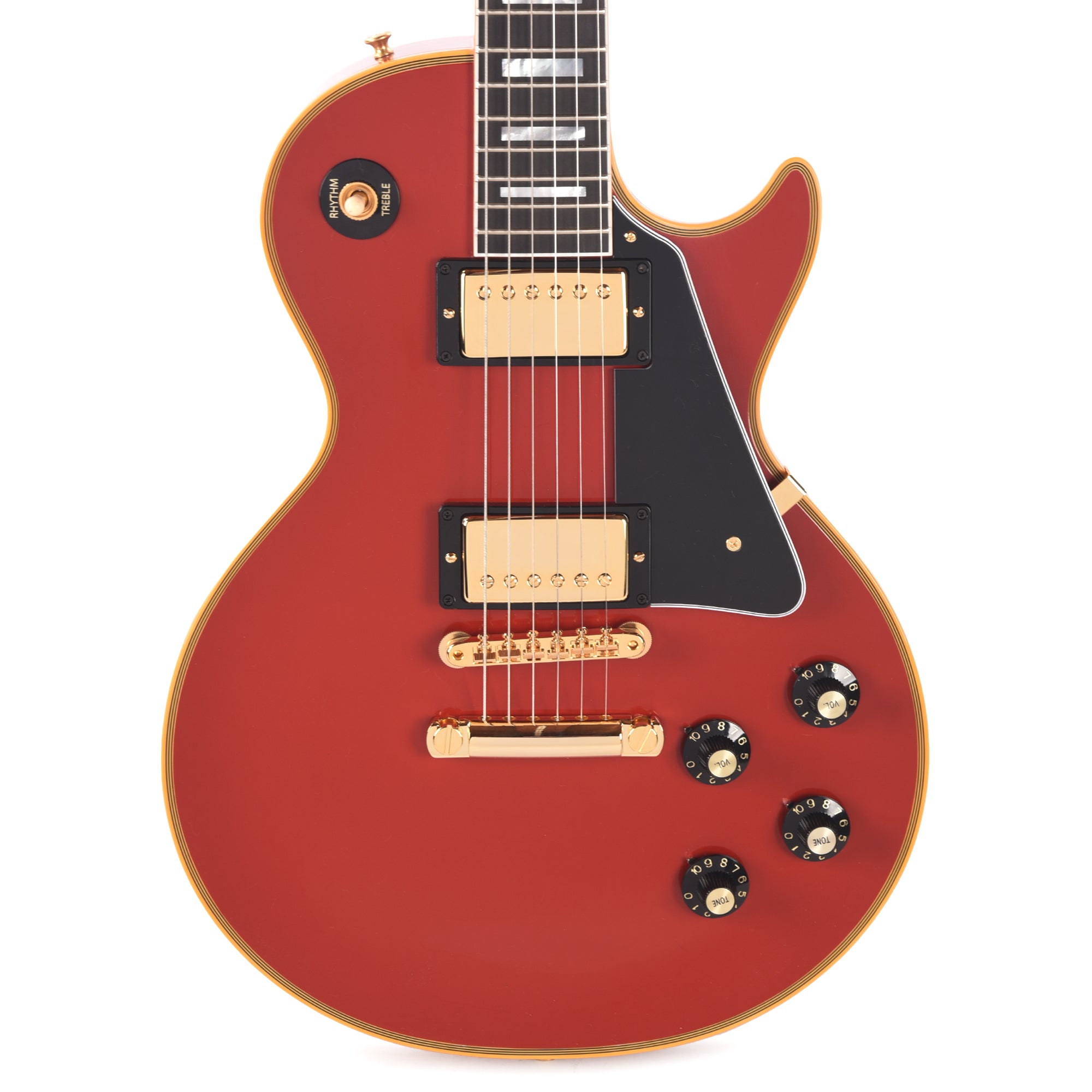 Gibson Custom Shop 1968 Les Paul Custom Heavy Antique Cardinal Red VOS w/Chambered Body Electric Guitars / Solid Body