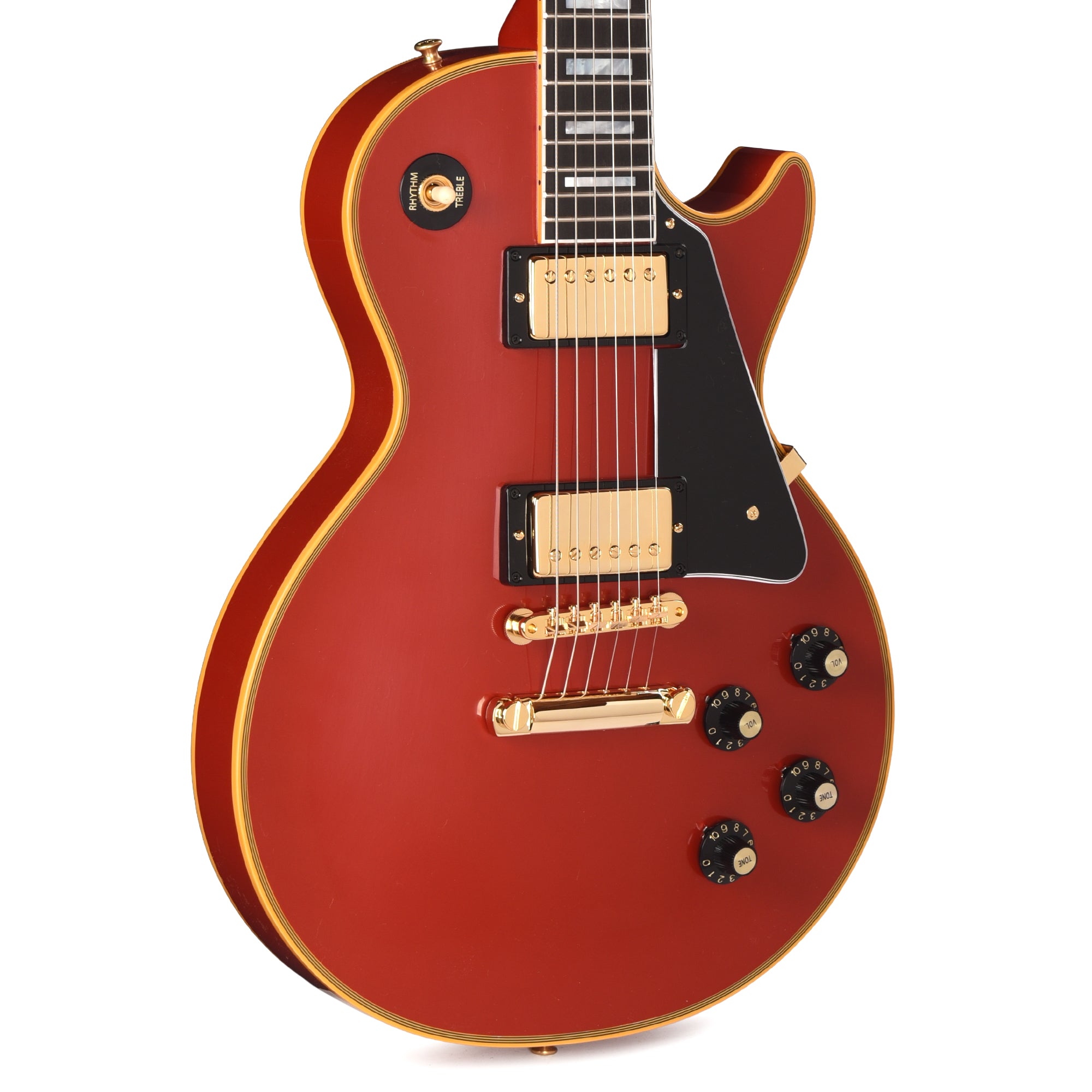 Gibson Custom Shop 1968 Les Paul Custom Heavy Antique Cardinal Red VOS w/Chambered Body Electric Guitars / Solid Body