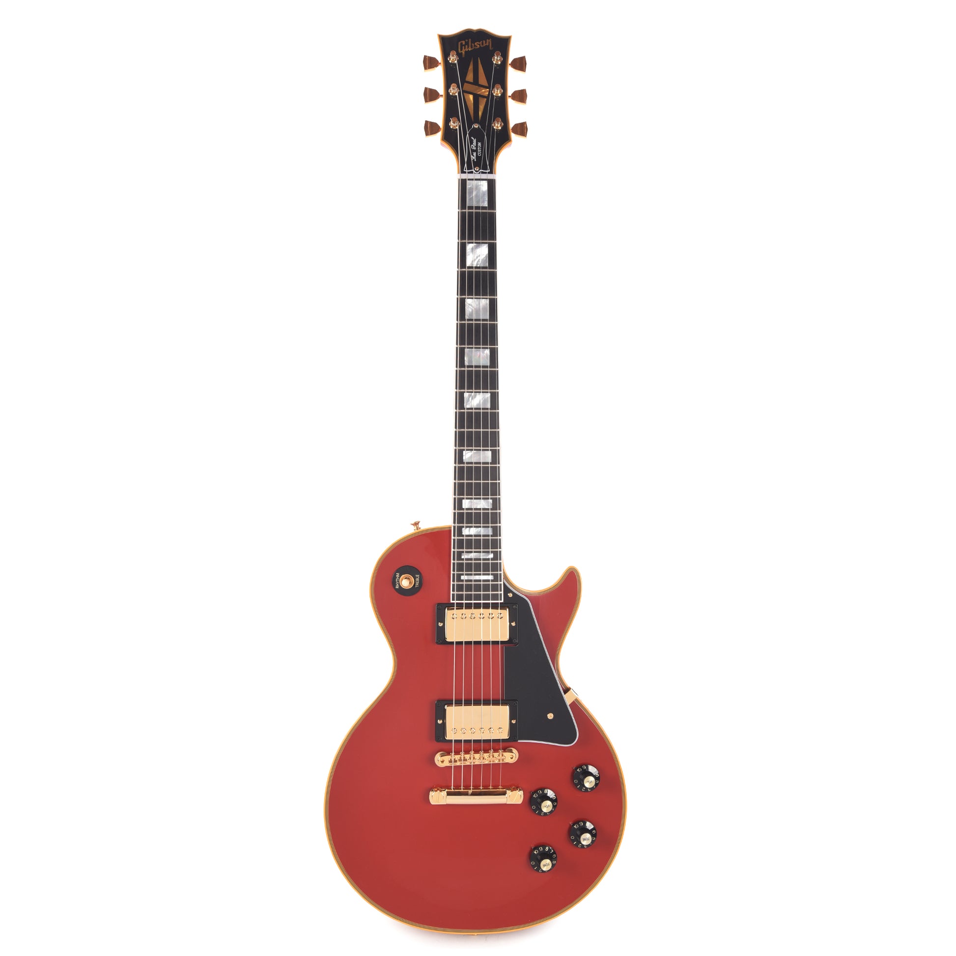 Gibson Custom Shop 1968 Les Paul Custom Heavy Antique Cardinal Red VOS w/Chambered Body Electric Guitars / Solid Body