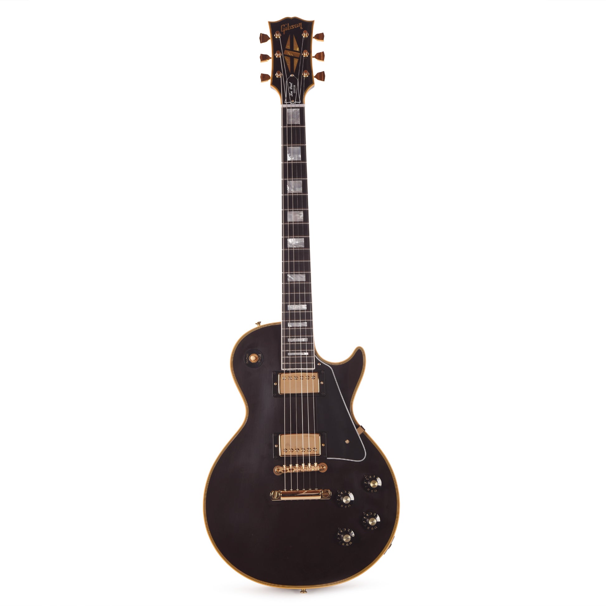 Gibson Custom Shop 1968 Les Paul Custom Heavy Antique Oxblood VOS w/Chambered Body Electric Guitars / Solid Body