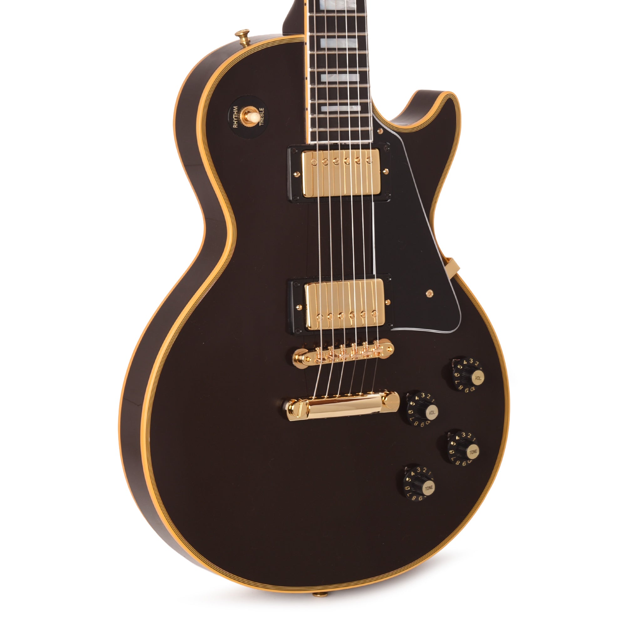 Gibson Custom Shop 1968 Les Paul Custom Heavy Antique Oxblood VOS w/Chambered Body Electric Guitars / Solid Body