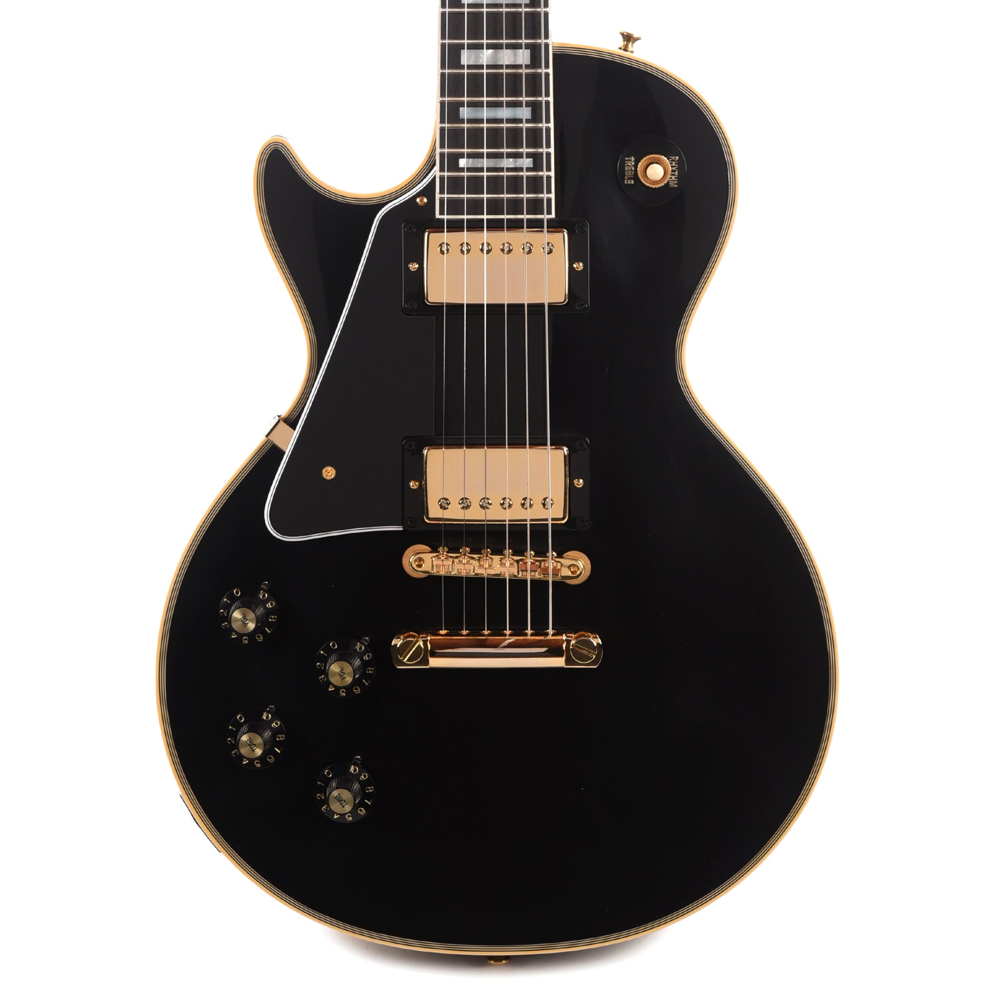 Gibson Custom Shop 1968 Les Paul Custom LEFTY "CME Spec" Ebony VOS Electric Guitars / Solid Body
