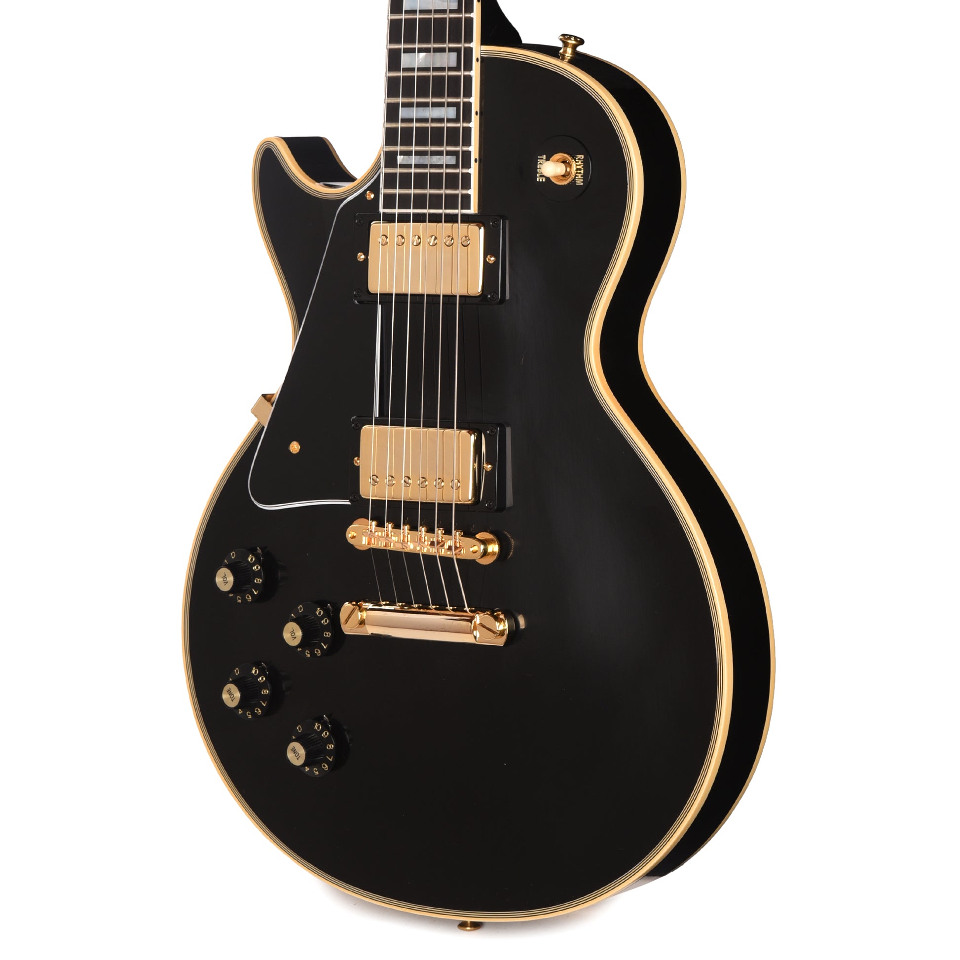 Gibson Custom Shop 1968 Les Paul Custom LEFTY "CME Spec" Ebony VOS Electric Guitars / Solid Body