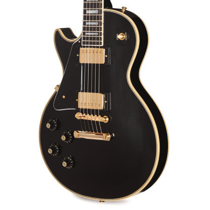 Gibson Custom Shop 1968 Les Paul Custom LEFTY "CME Spec" Ebony VOS Electric Guitars / Solid Body