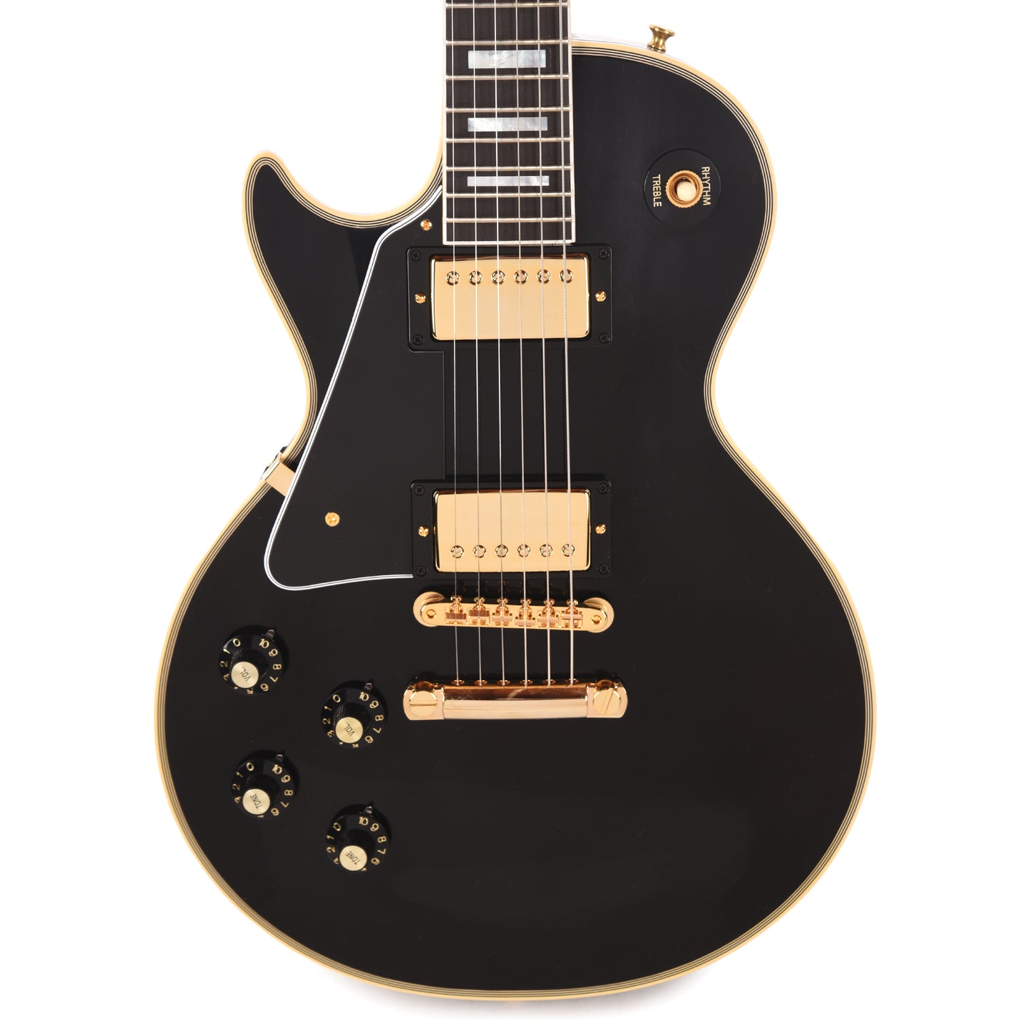 Gibson Custom Shop 1968 Les Paul Custom LEFTY "CME Spec" Ebony VOS Electric Guitars / Solid Body