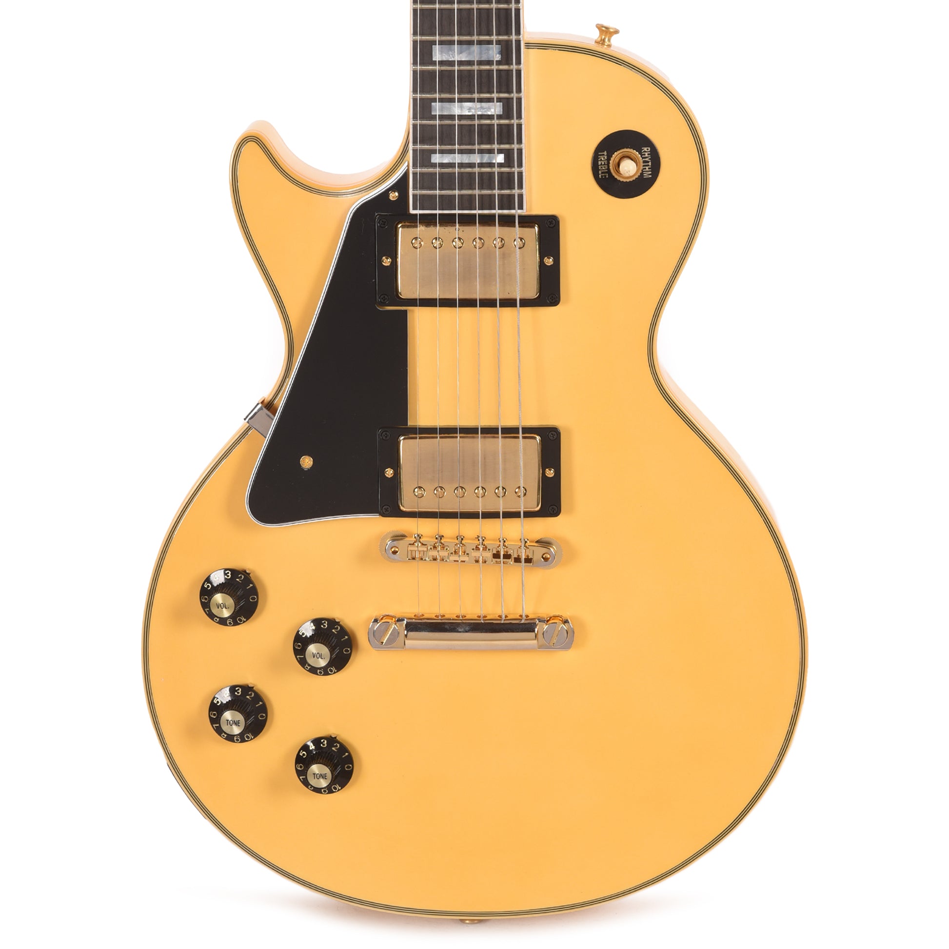 Gibson Custom Shop 1968 Les Paul Custom LEFTY "CME Spec" Heavy Antique White VOS Electric Guitars / Solid Body
