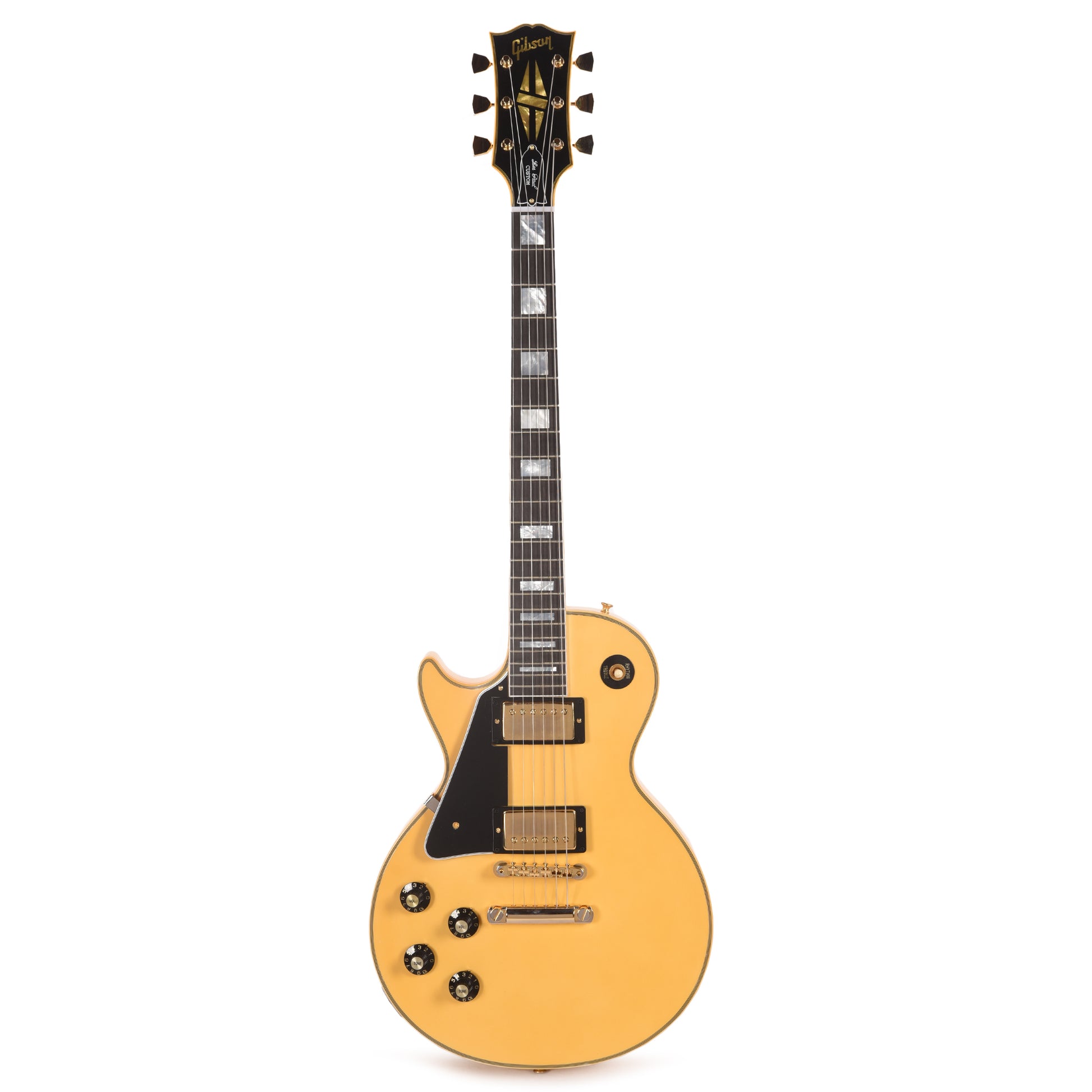 Gibson Custom Shop 1968 Les Paul Custom LEFTY "CME Spec" Heavy Antique White VOS Electric Guitars / Solid Body