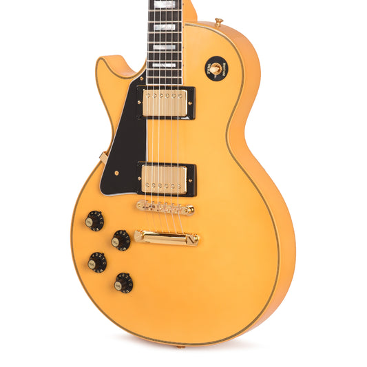 Gibson Custom Shop 1968 Les Paul Custom LEFTY "CME Spec" Heavy Antique White VOS Electric Guitars / Solid Body