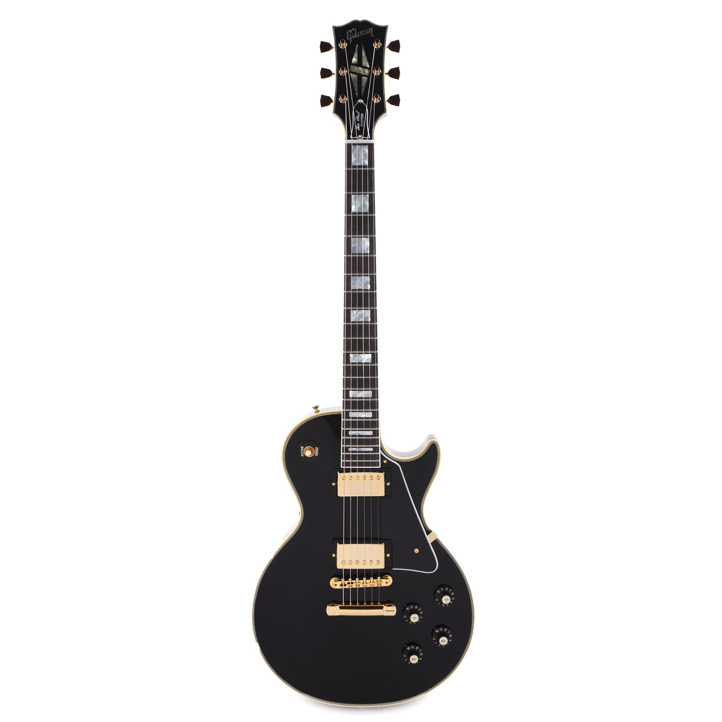 Gibson Custom Shop 1968 Les Paul Custom Reissue Ebony Gloss Electric Guitars / Solid Body