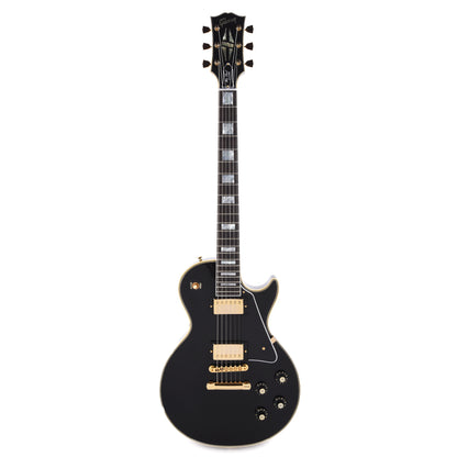 Gibson Custom Shop 1968 Les Paul Custom Reissue Ebony Gloss Electric Guitars / Solid Body