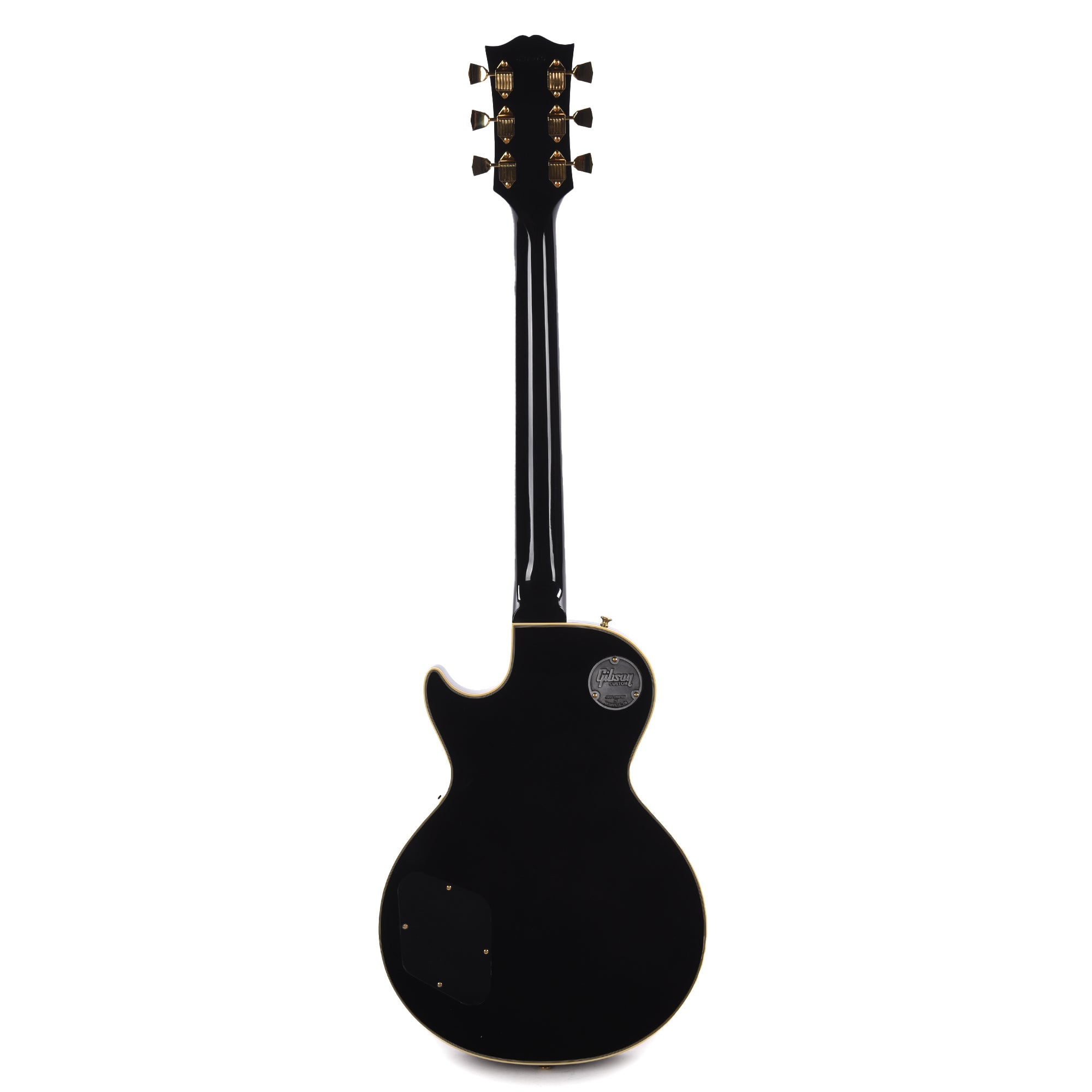 Gibson Custom Shop 1968 Les Paul Custom Reissue Ebony Gloss Electric Guitars / Solid Body