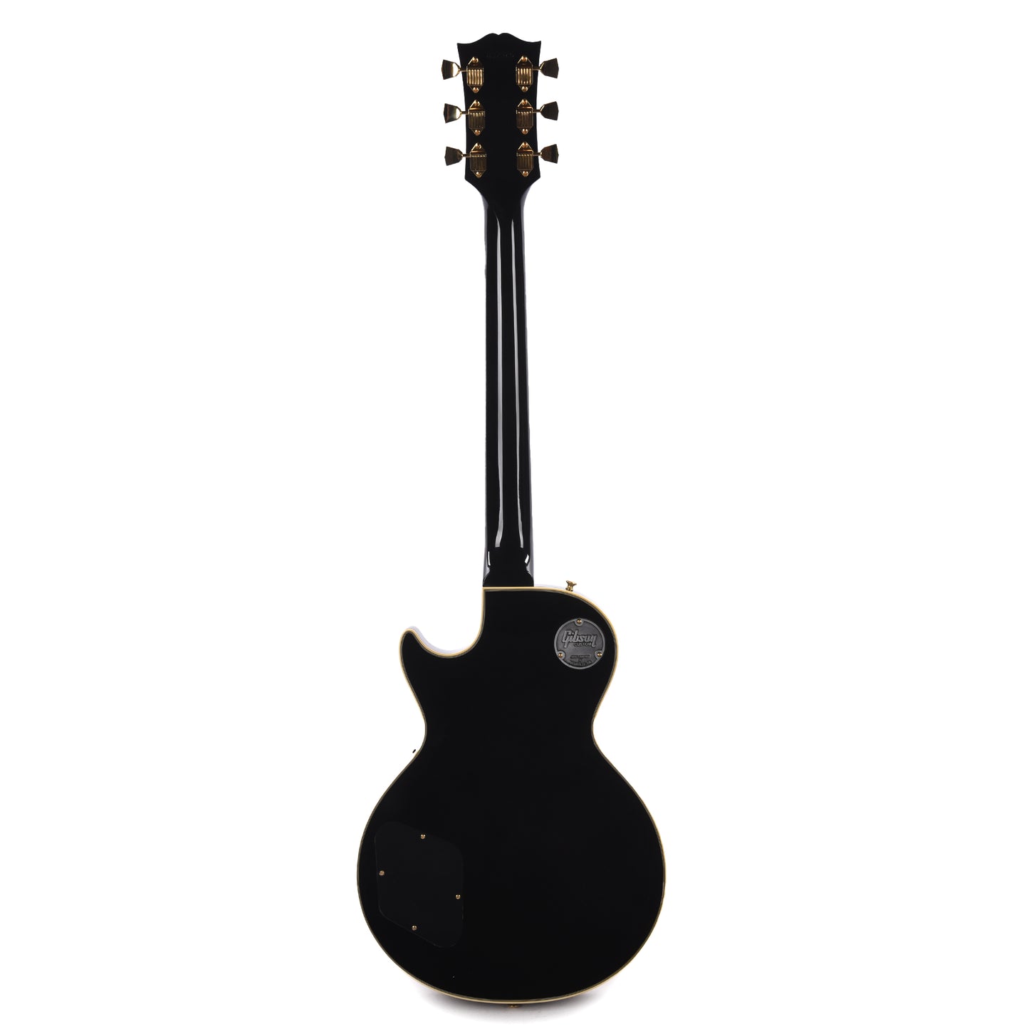 Gibson Custom Shop 1968 Les Paul Custom Reissue Ebony Gloss Electric Guitars / Solid Body