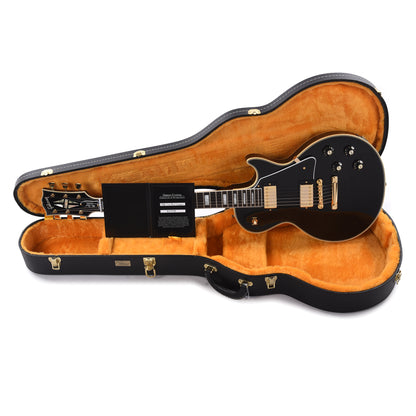 Gibson Custom Shop 1968 Les Paul Custom Reissue Ebony Gloss Electric Guitars / Solid Body