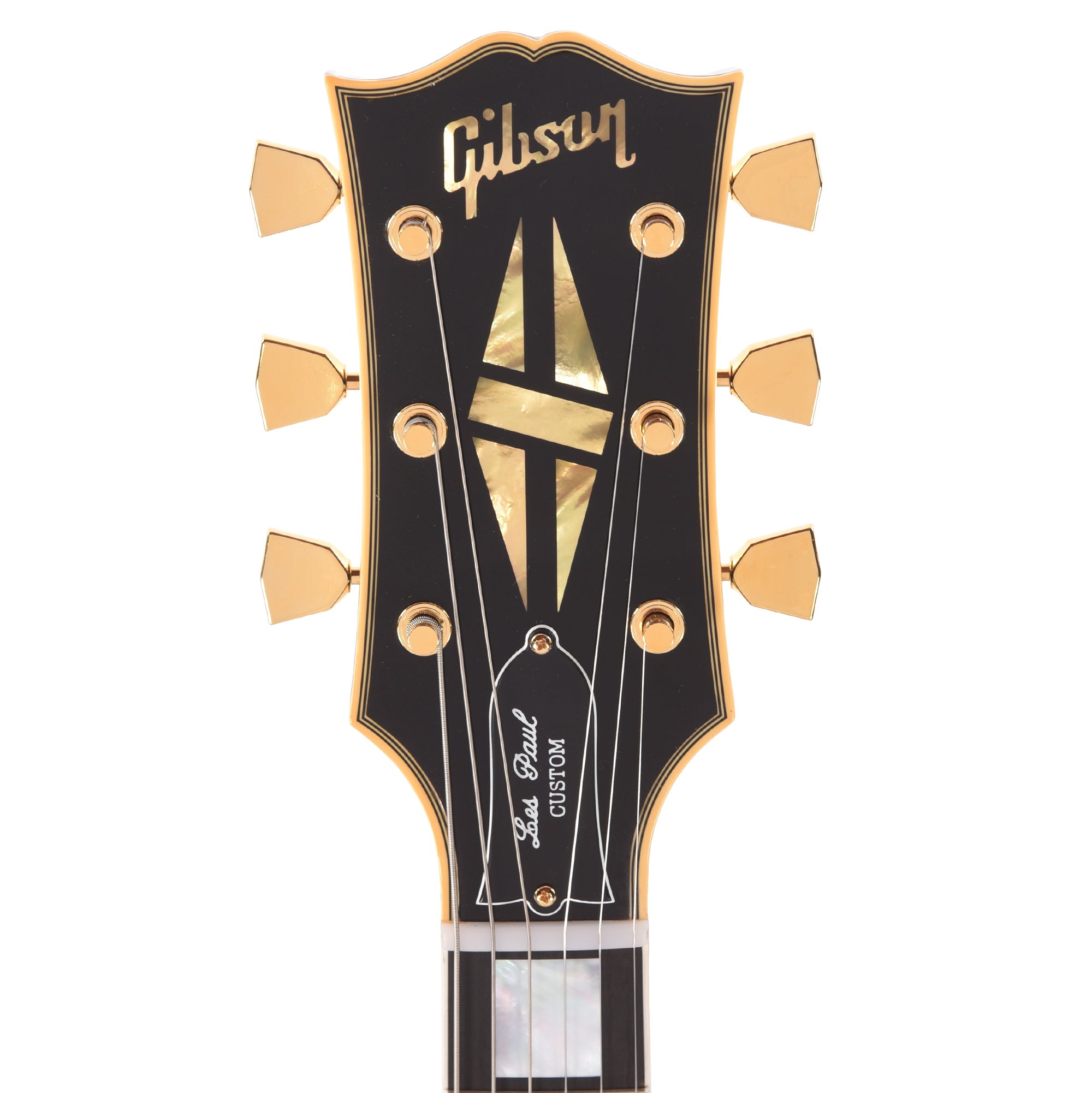 Gibson Custom Shop 1968 Les Paul Custom Reissue Ebony Gloss Electric Guitars / Solid Body